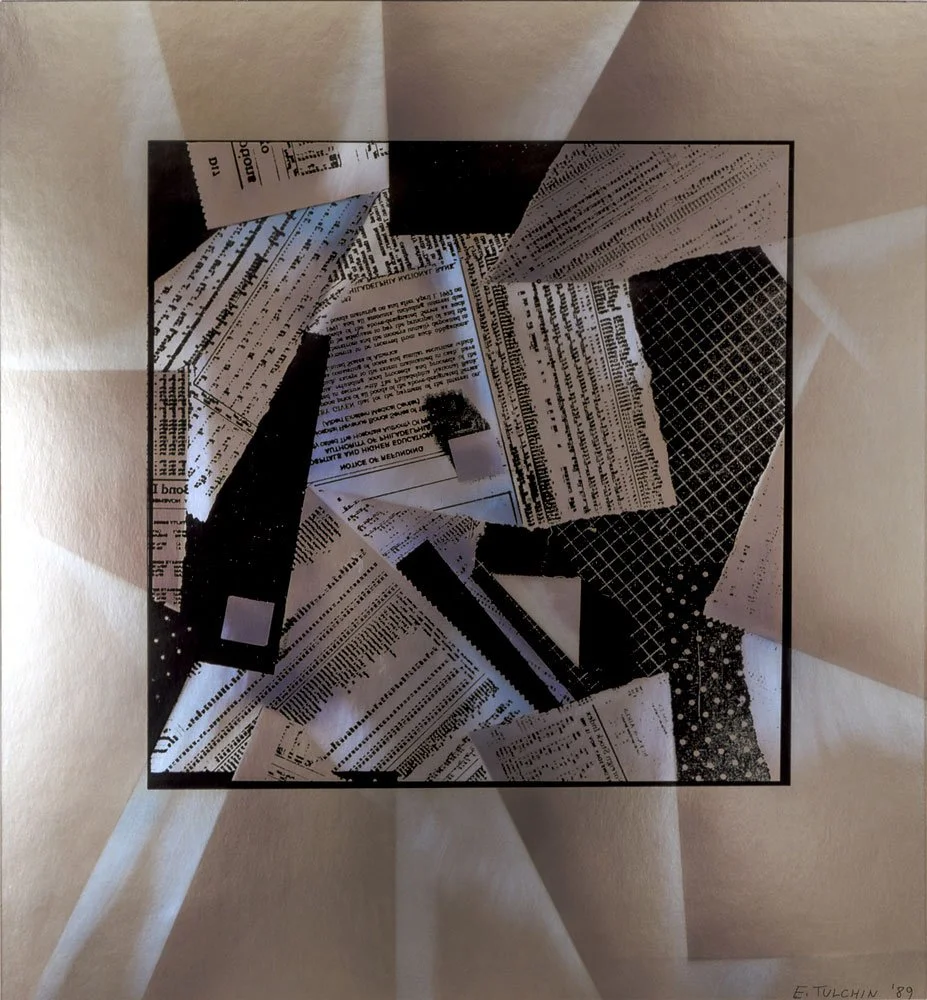 "Abstract No. 4b"  1972, 12" x 12"