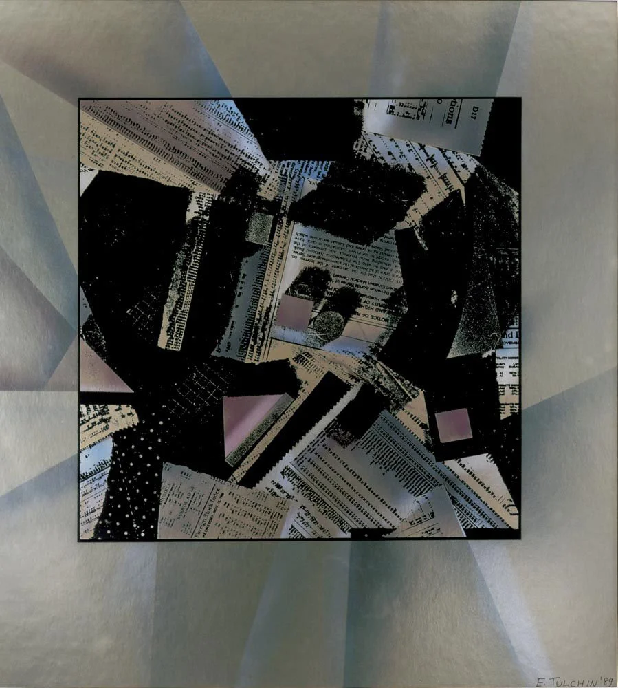 "Abstract No. 3a"  1972, 12" x 12"