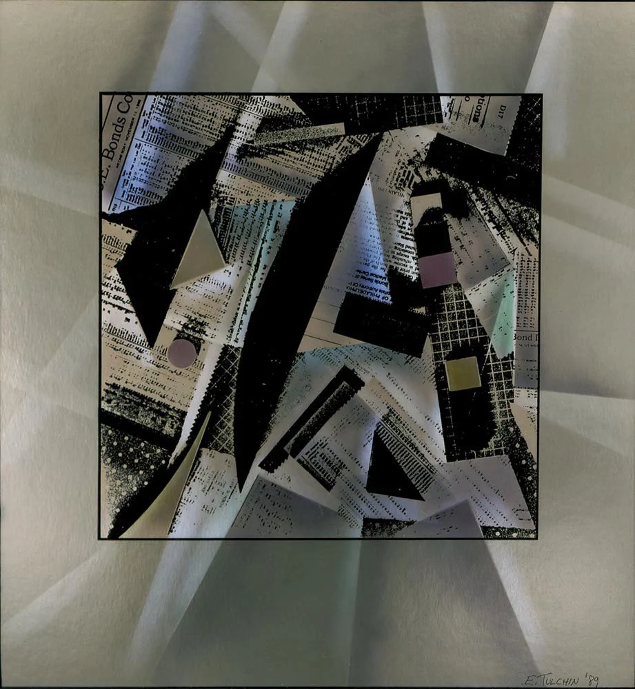 "Abstract No. 2b"  1972, 12" x 12"