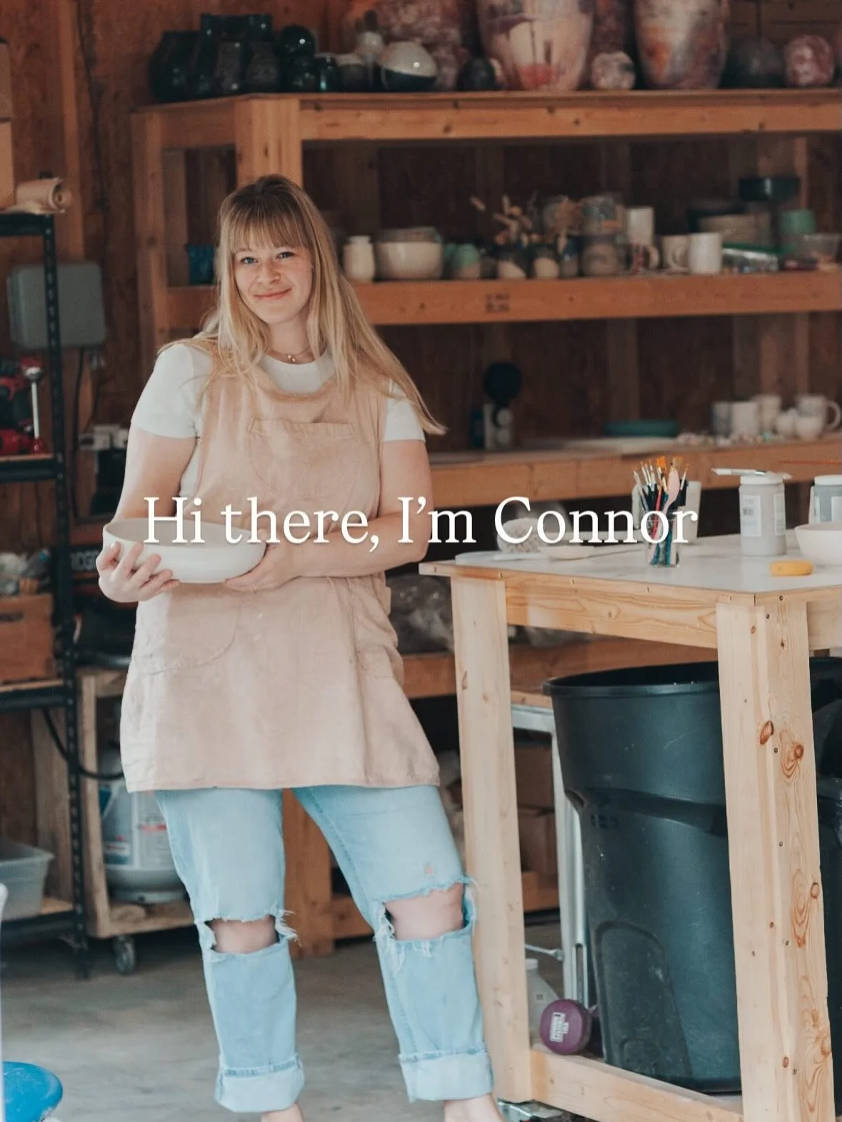 Hi! 👋🏼
I&rsquo;m Connor, the hands behind Quips &amp; Clay, and I make small batch ceramics because I love it and I love the special moments they get to be a part of.&nbsp;

And so, I set out to create work that helps us love each other well. Becom