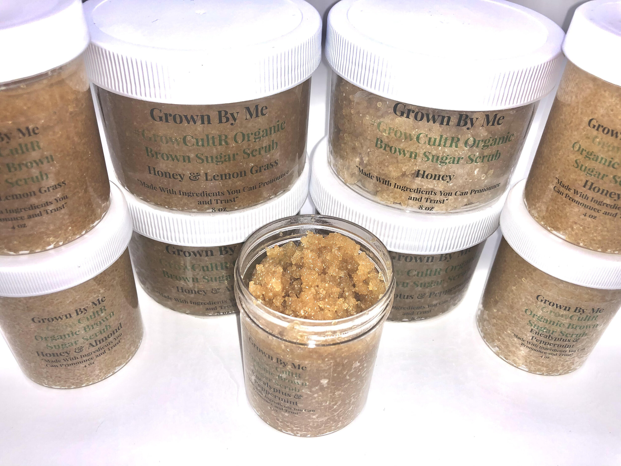#GrowCultR Organic Brown Sugar Scrub