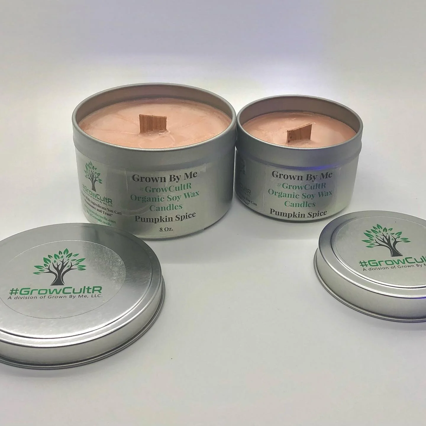 WOW! Y&rsquo;all are just freakin AMAZING! Thank you for the overwhelming support of our Aromatherapy relaunch. 
.
.
We&rsquo;re almost sold out of our #GrowCultR Organic Soy Wax Wooden Wick Candles. Just a few left. Why wait? Get yours now!
.
.
#Gro