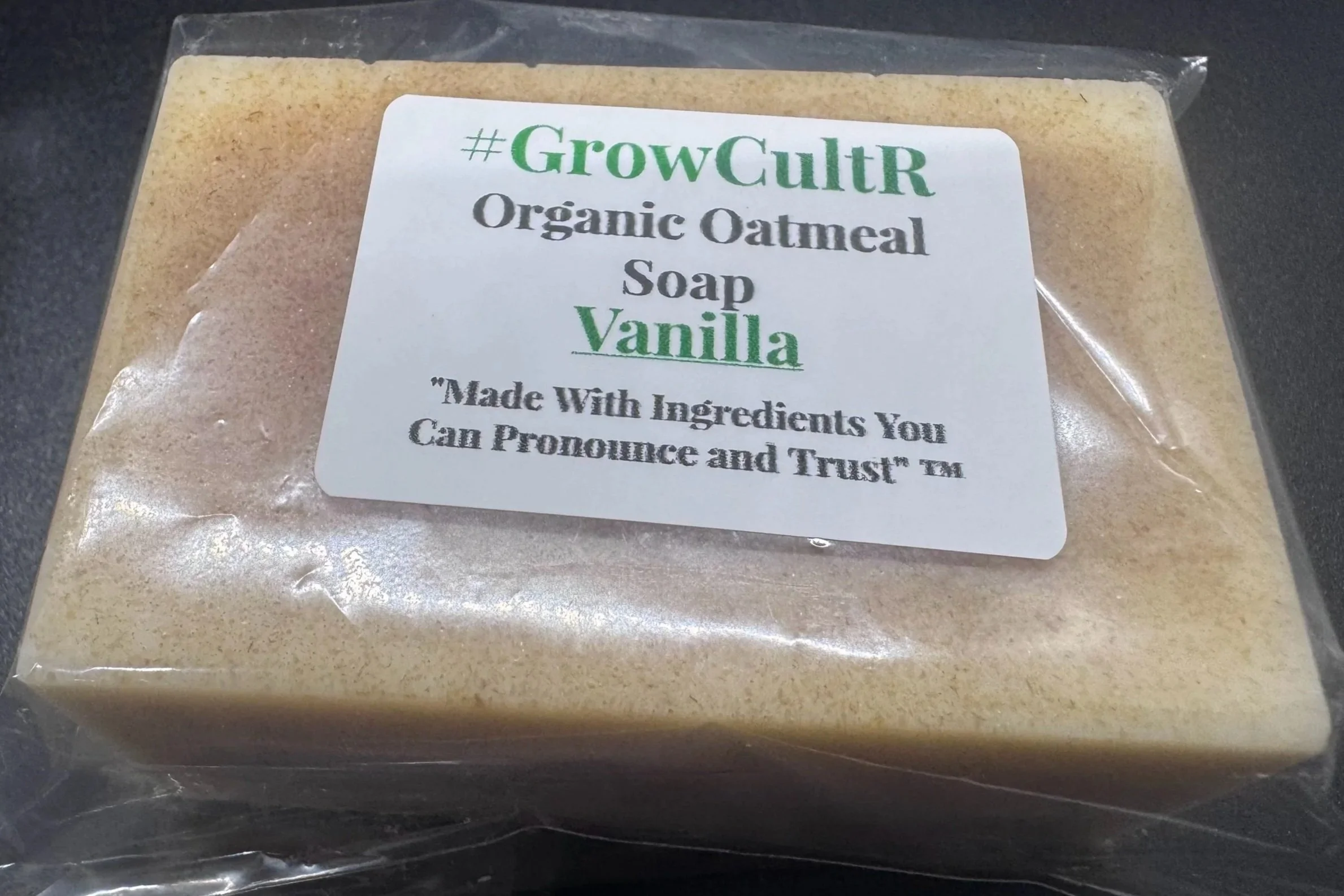 #GrowCultR Organic Oatmeal Soap