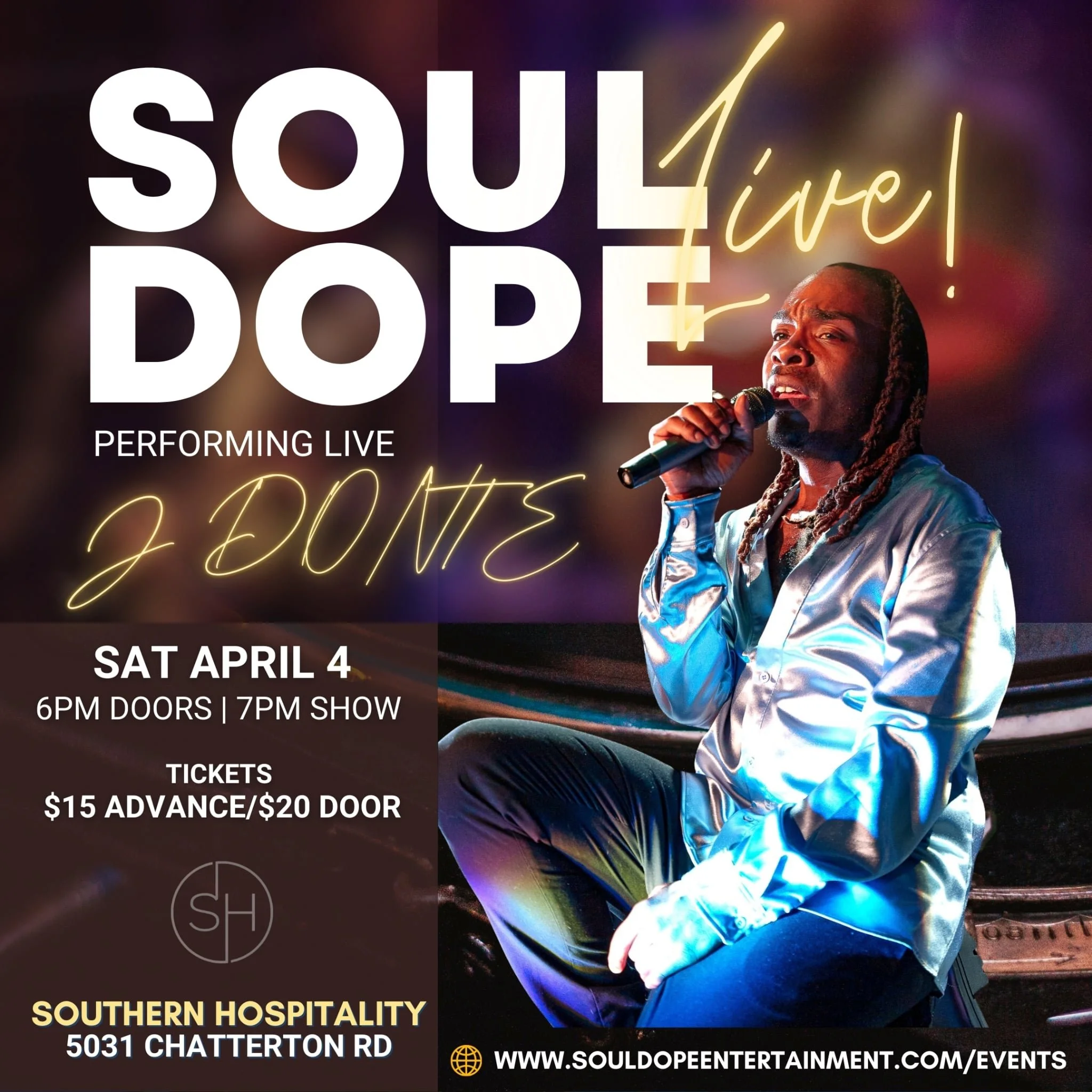 Soul Dope Live! Featuring J Donte