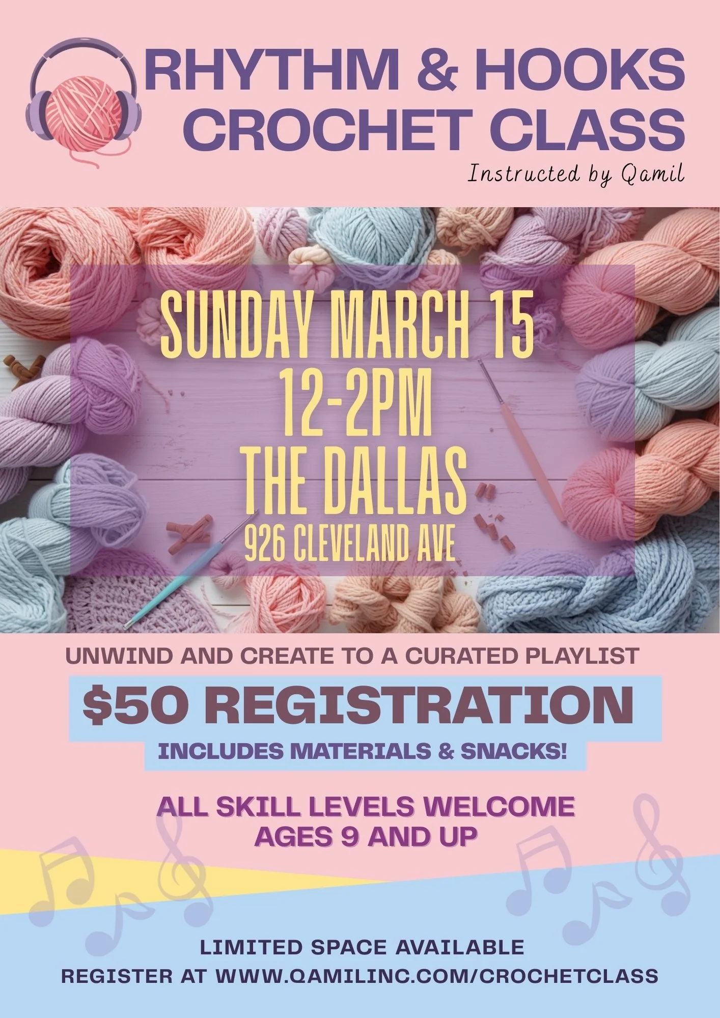 Flyer - Rhythm & HookS Crochet Class (1).jpg