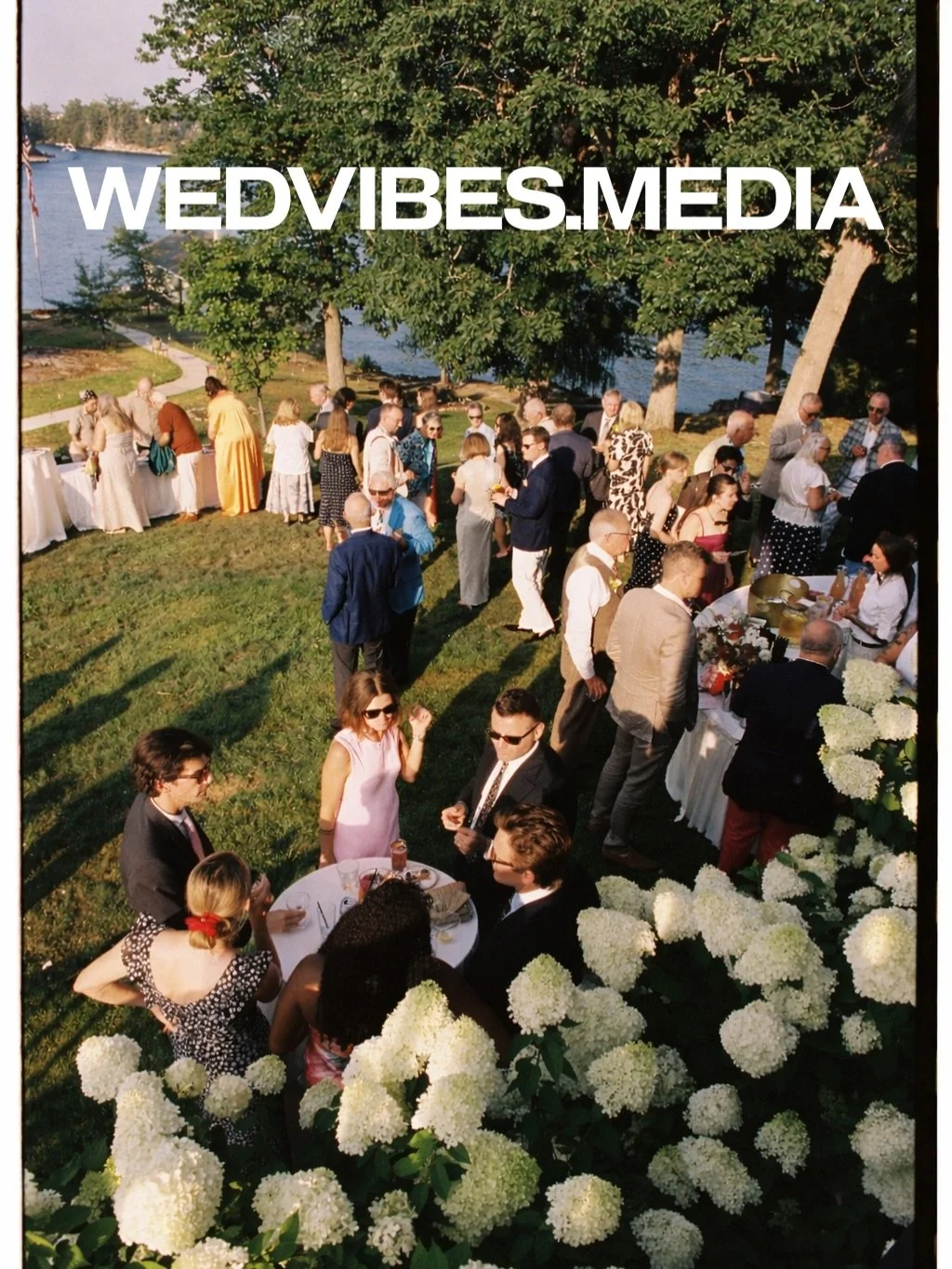 Sooo excited that Blake &amp; Patrick&rsquo;s wedding weekend in Thousand Islands New York is featured on @wed_vibes !!!
The best time capturing cool dips in the river, dinner parties with colorful tablescapes and love all around! 

Read the full art