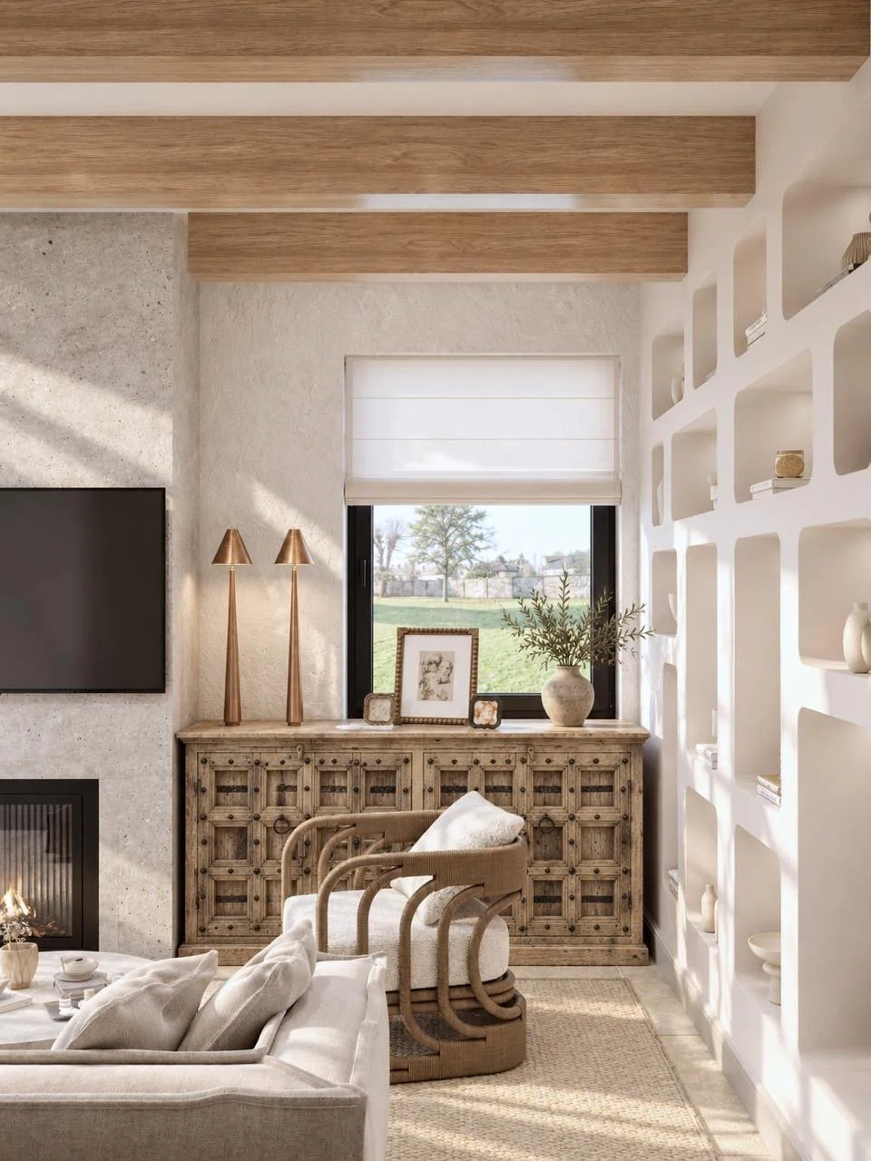 Living Room & Kitchen design, Vale do Lobo