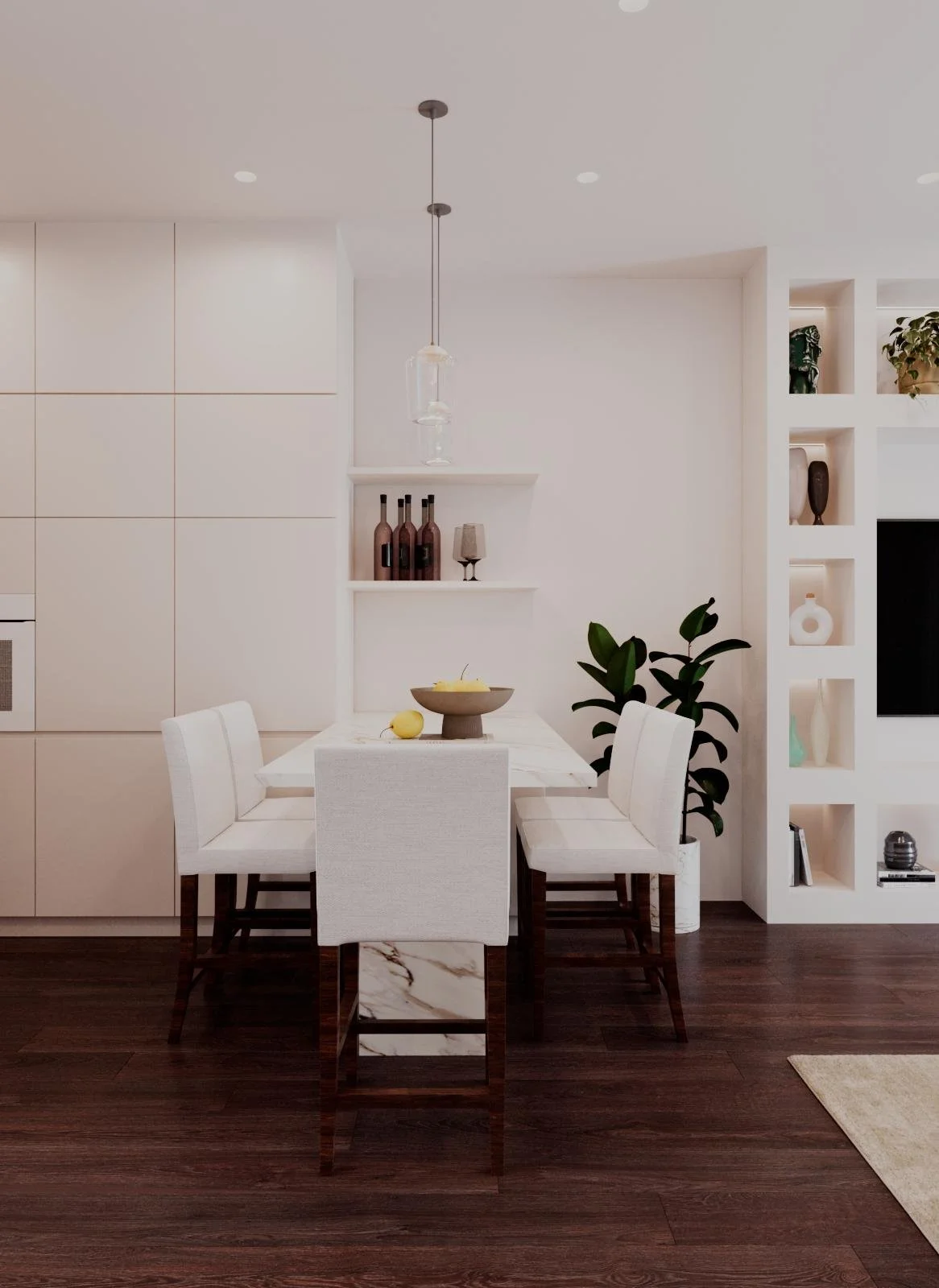 Algarve interior design 3d model kitchen Vale do Lobo