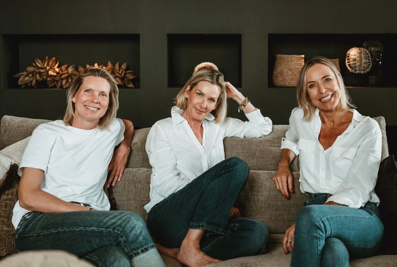 louise Huzell Sarah Nicollier Katy Glover