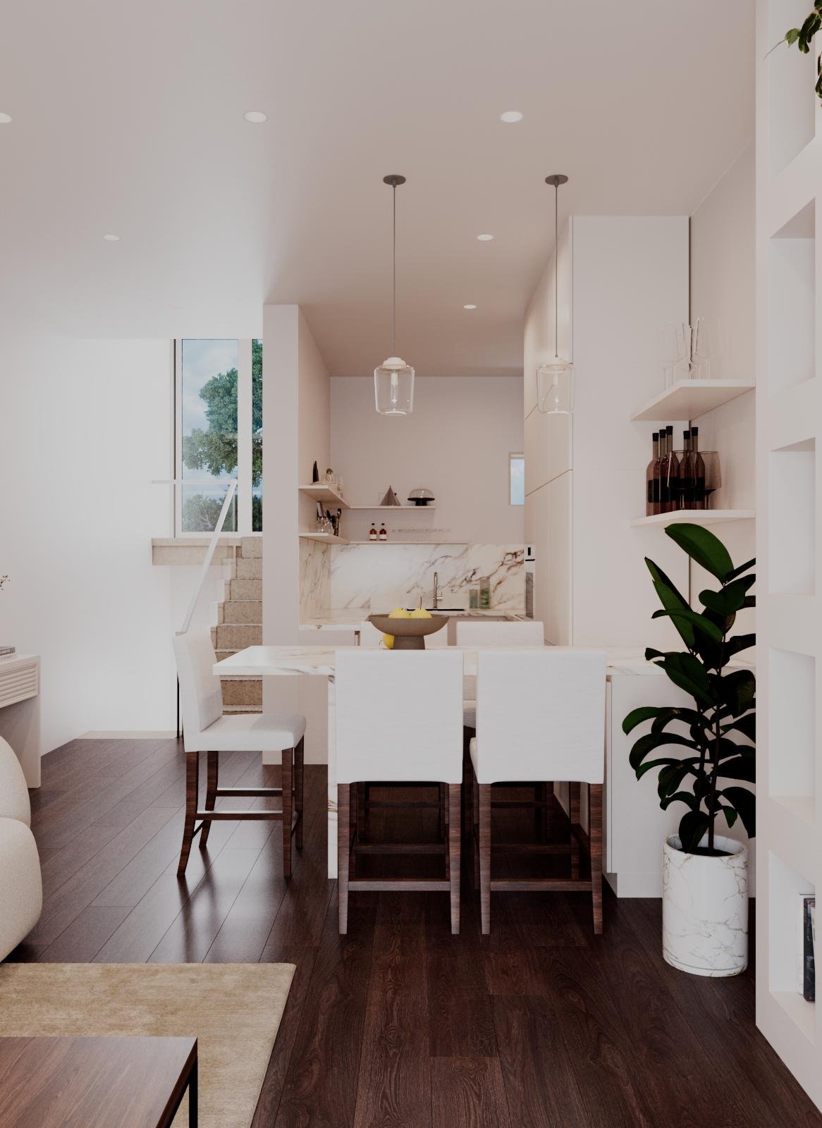 Vale do Lobo 3D modelled kitchen interior design