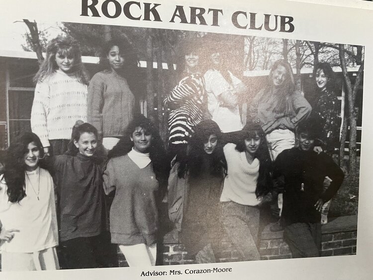 The rock art club.