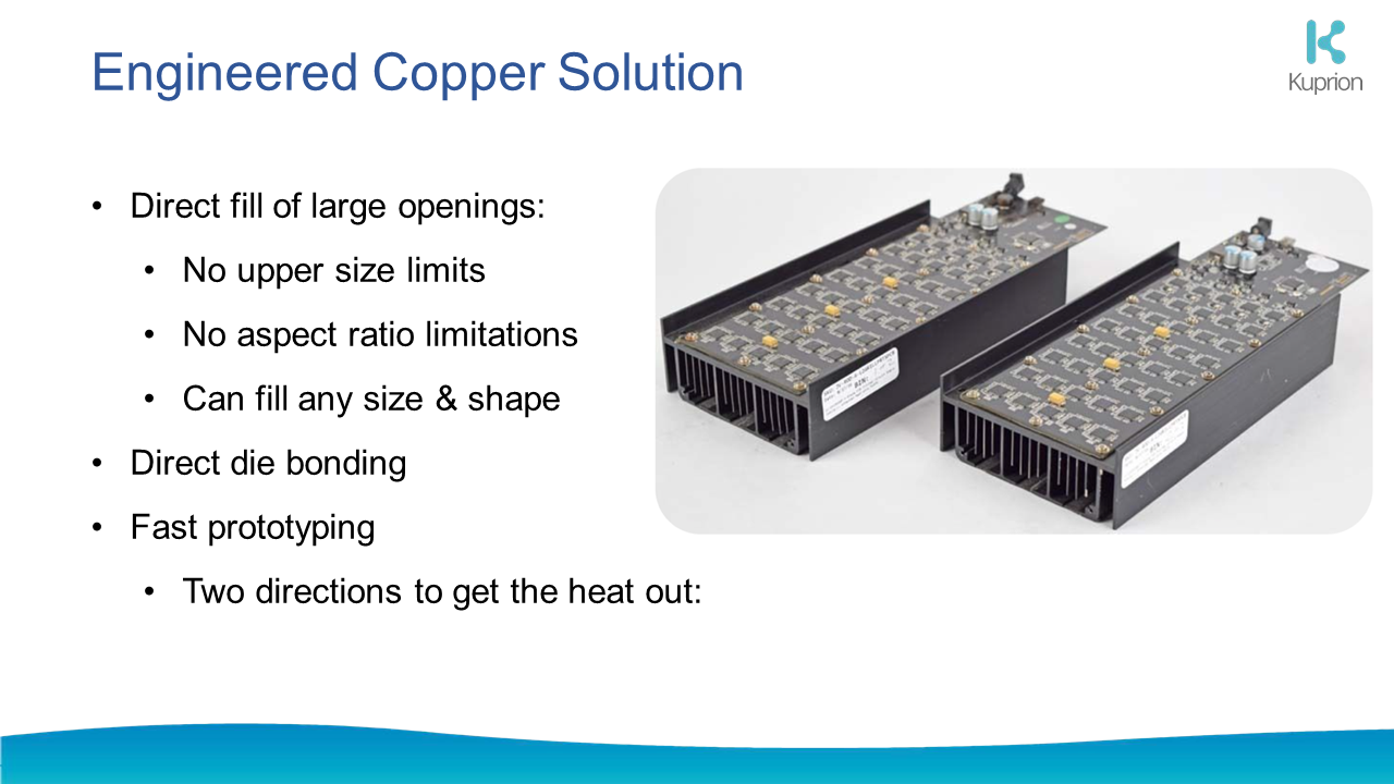 Thermal Vias — Kuprion Engineered Copper