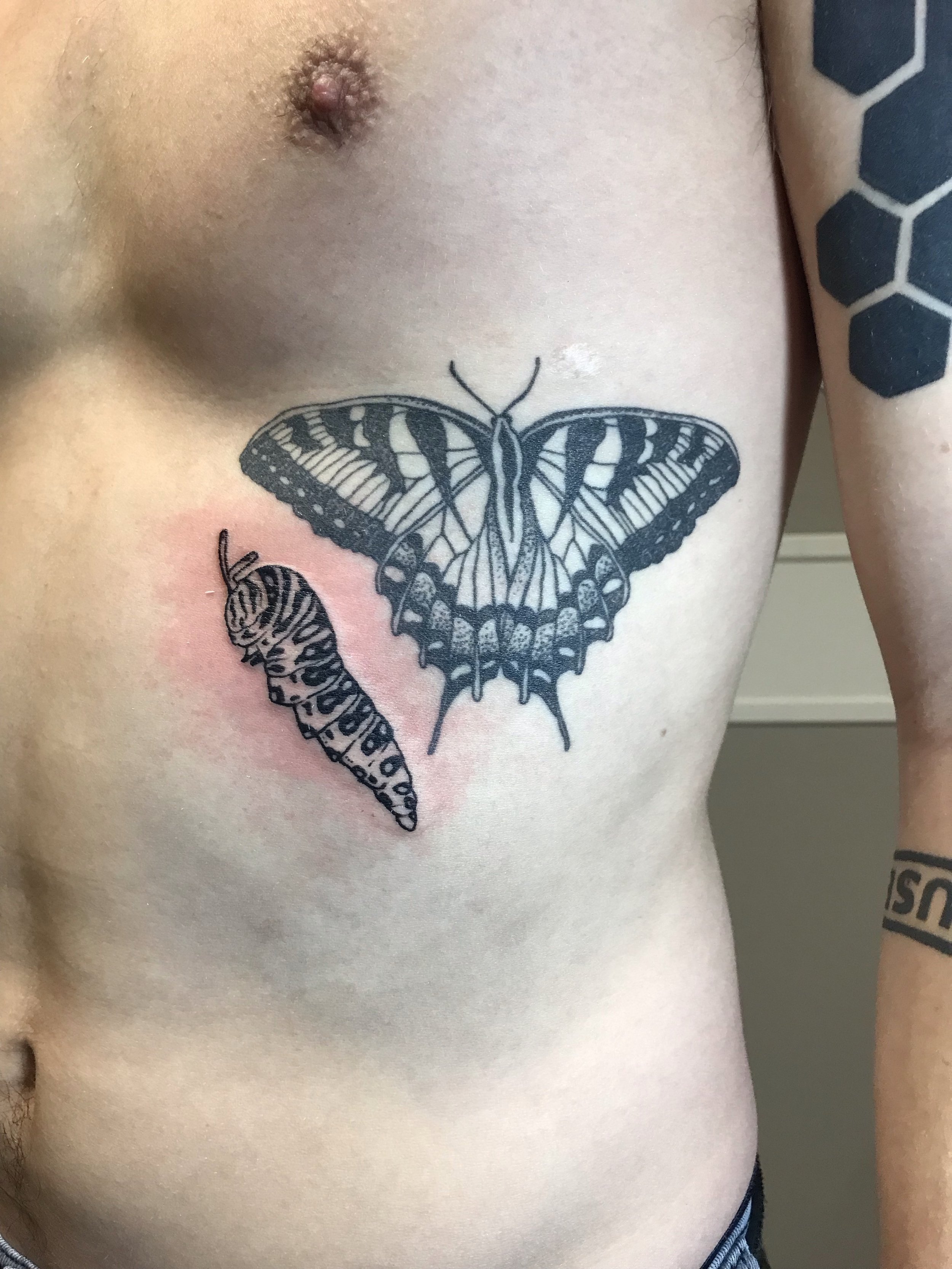 Black Moth Tattoo