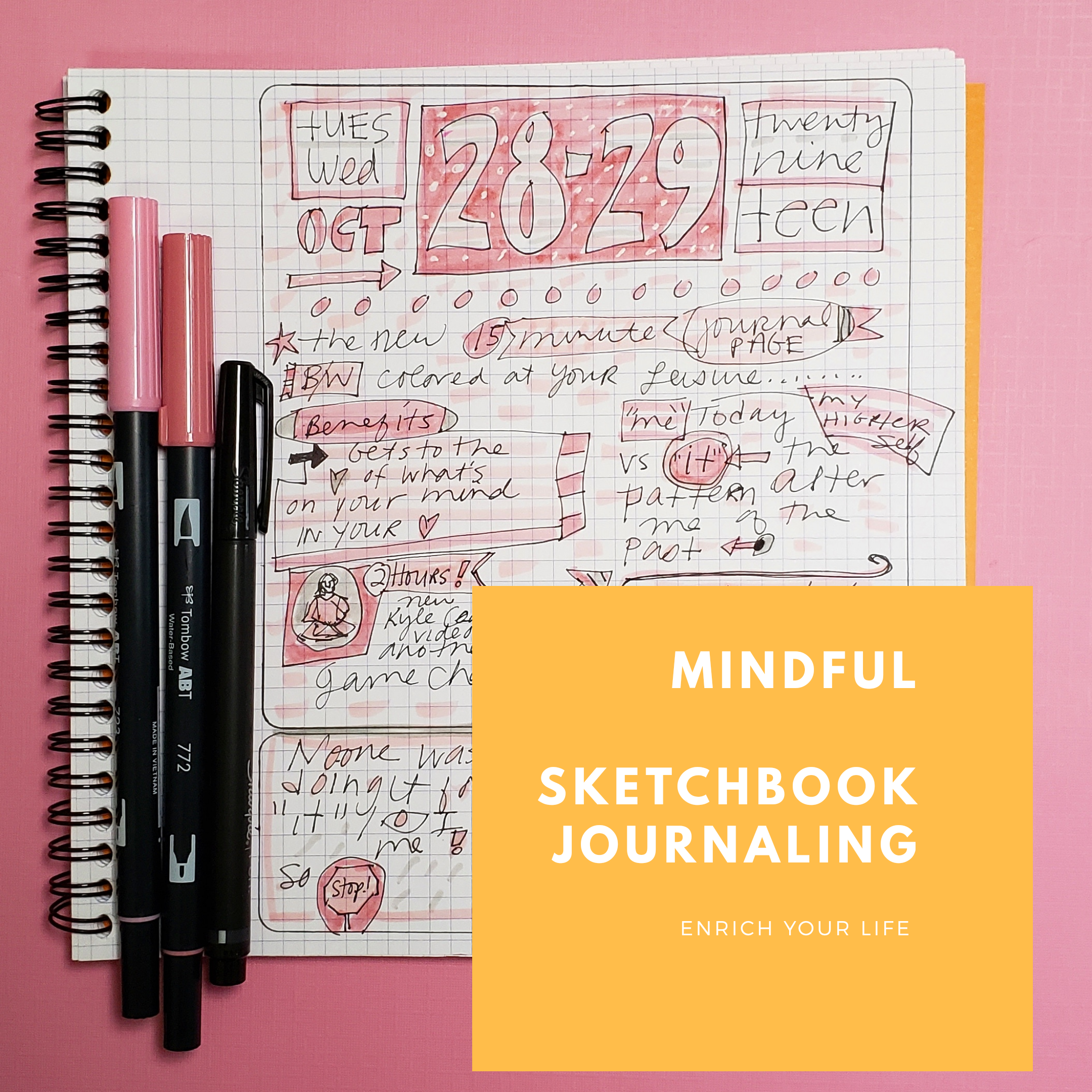 Mindful Sketchbook Journaling