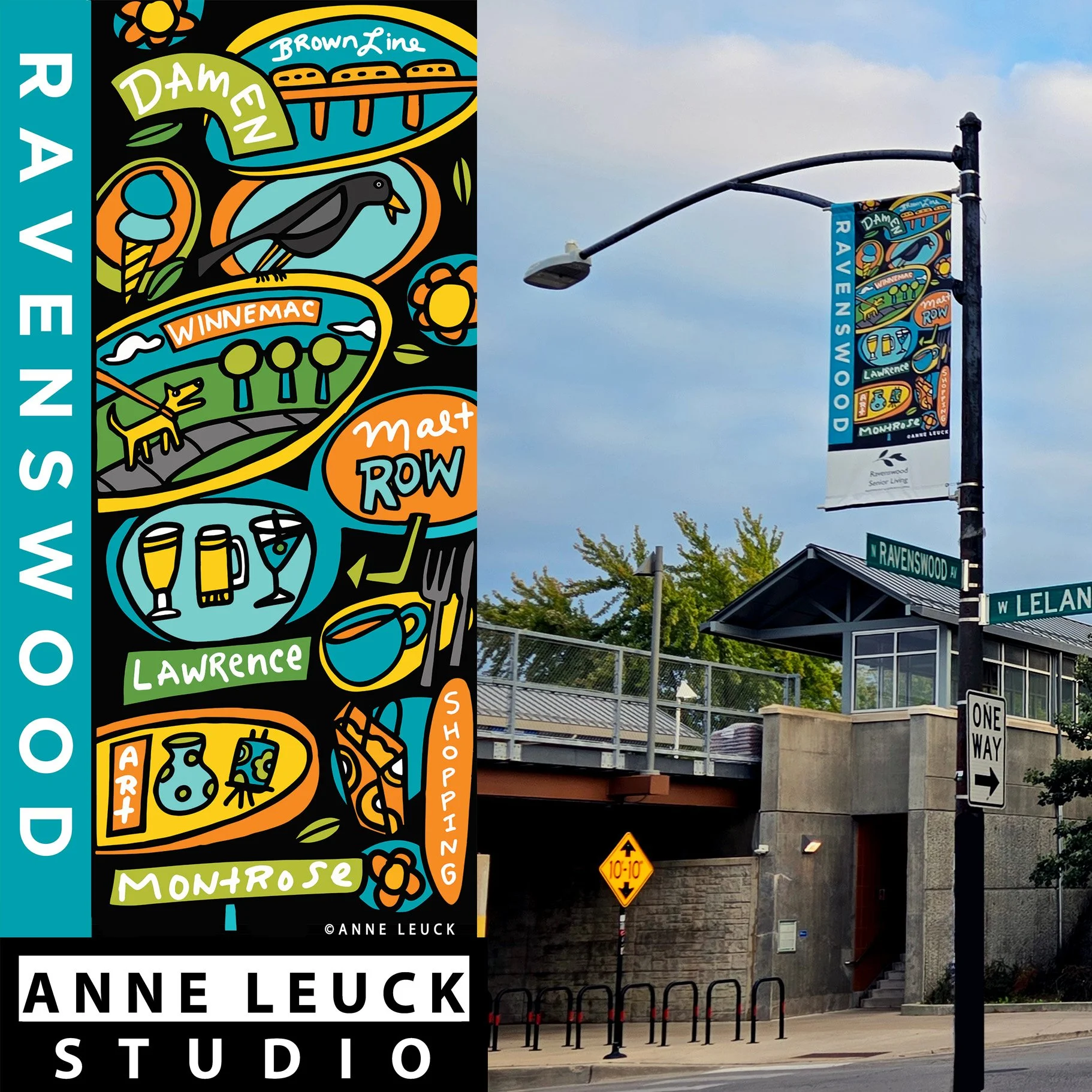 RAVENSWOOD STREET BANNER COMMISSION