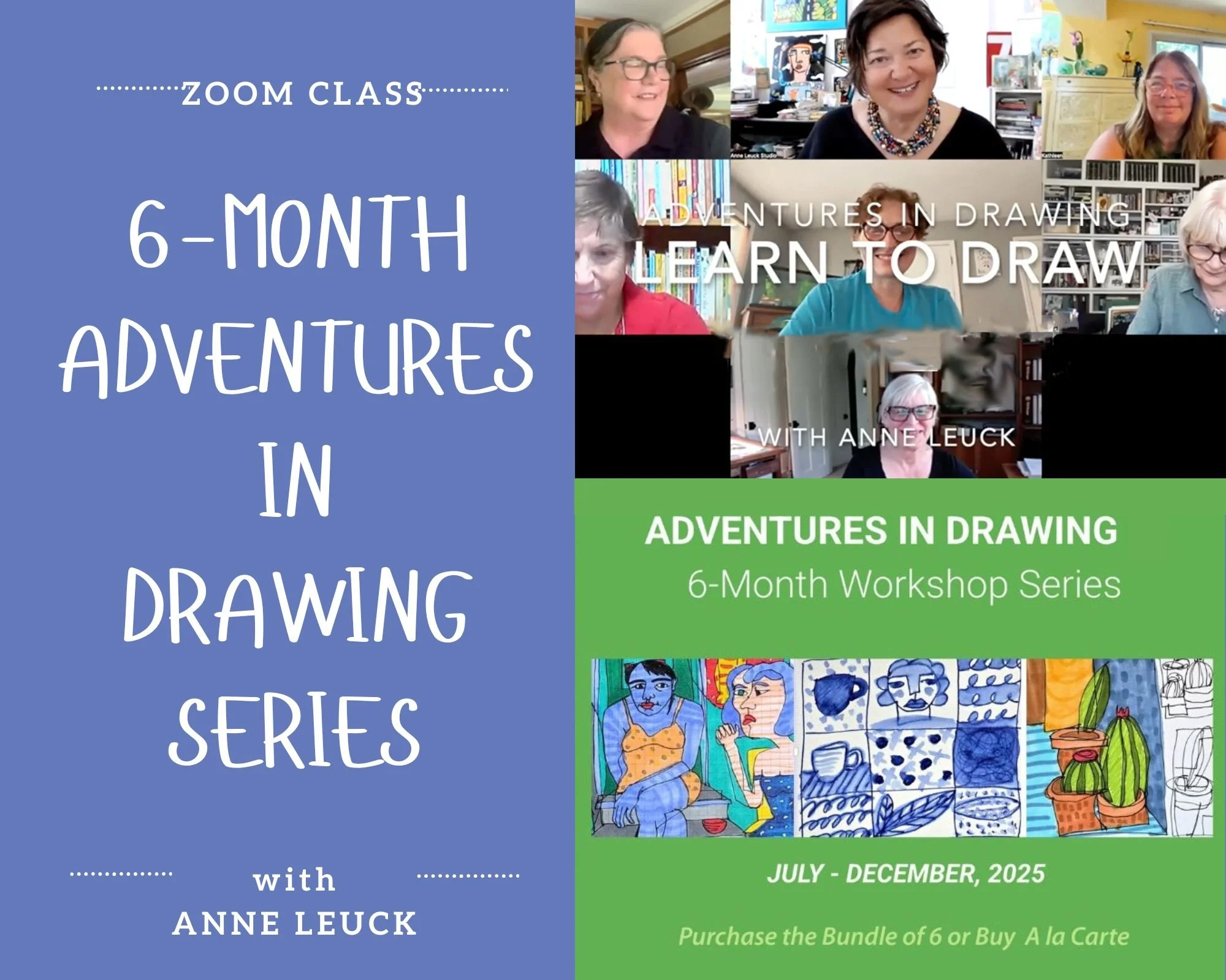 ADVENTURES IN DRAWING NOV 23 + DEC 14