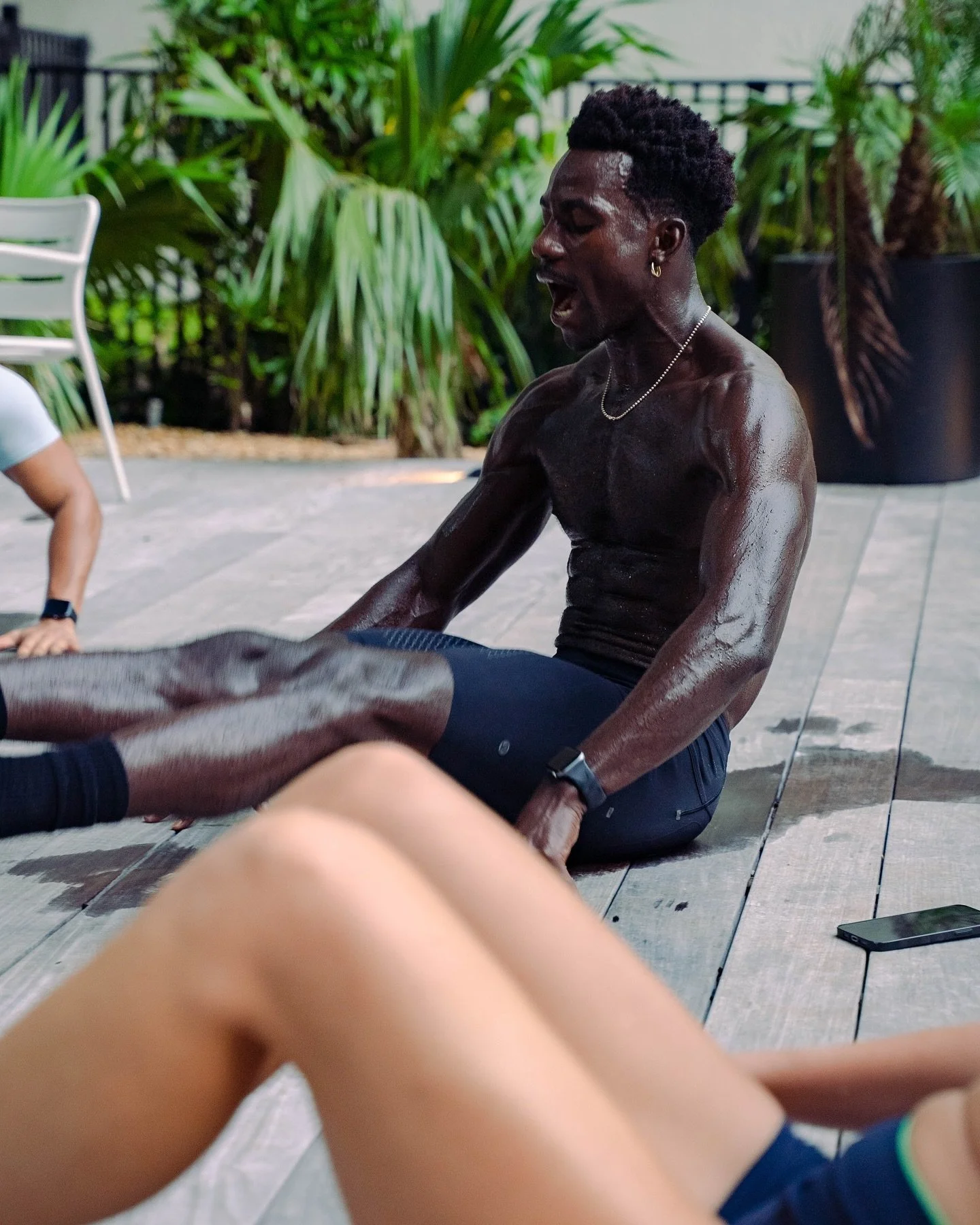 Good vibes and pure energy 🫡
Madetomove-runclub 
.
Bring yourself and a friend every Wednesdayat 630pm
📍flamingo Miami Beach 
.
#run #community