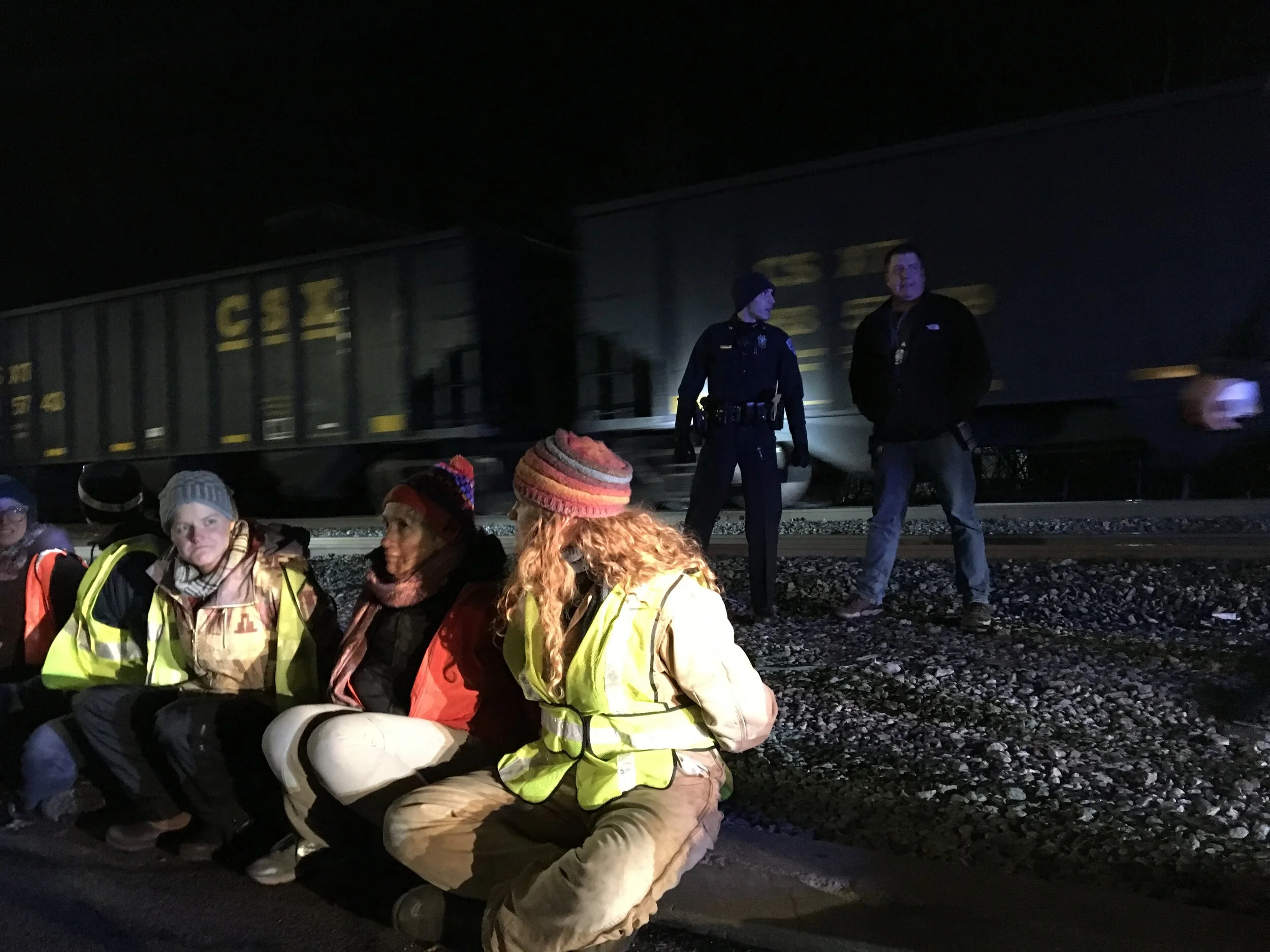 December 28 Coal Train Blockade