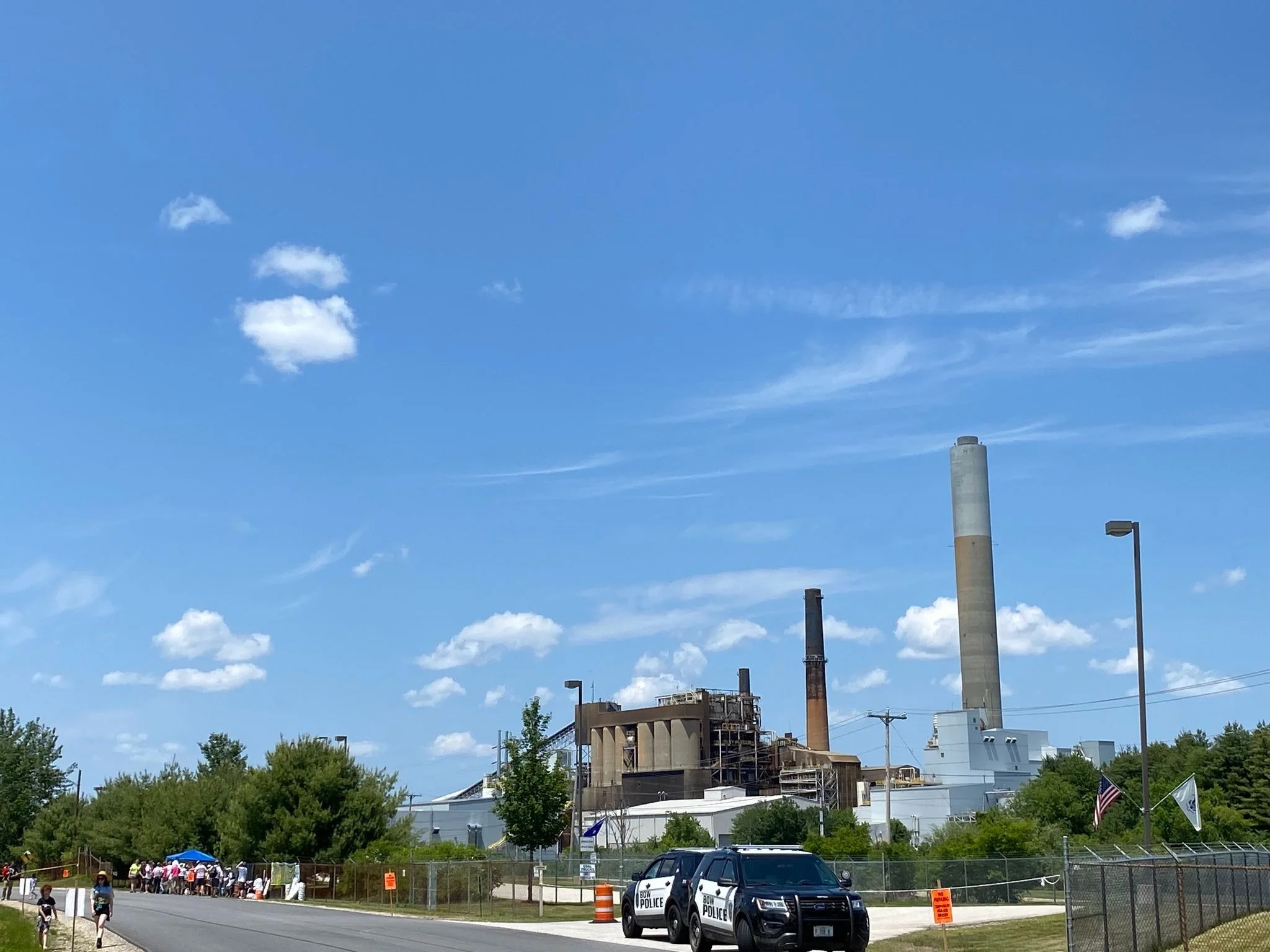 CLIMATE ACTIVISTS CALL FOR RETIREMENT OF MERRIMACK STATION