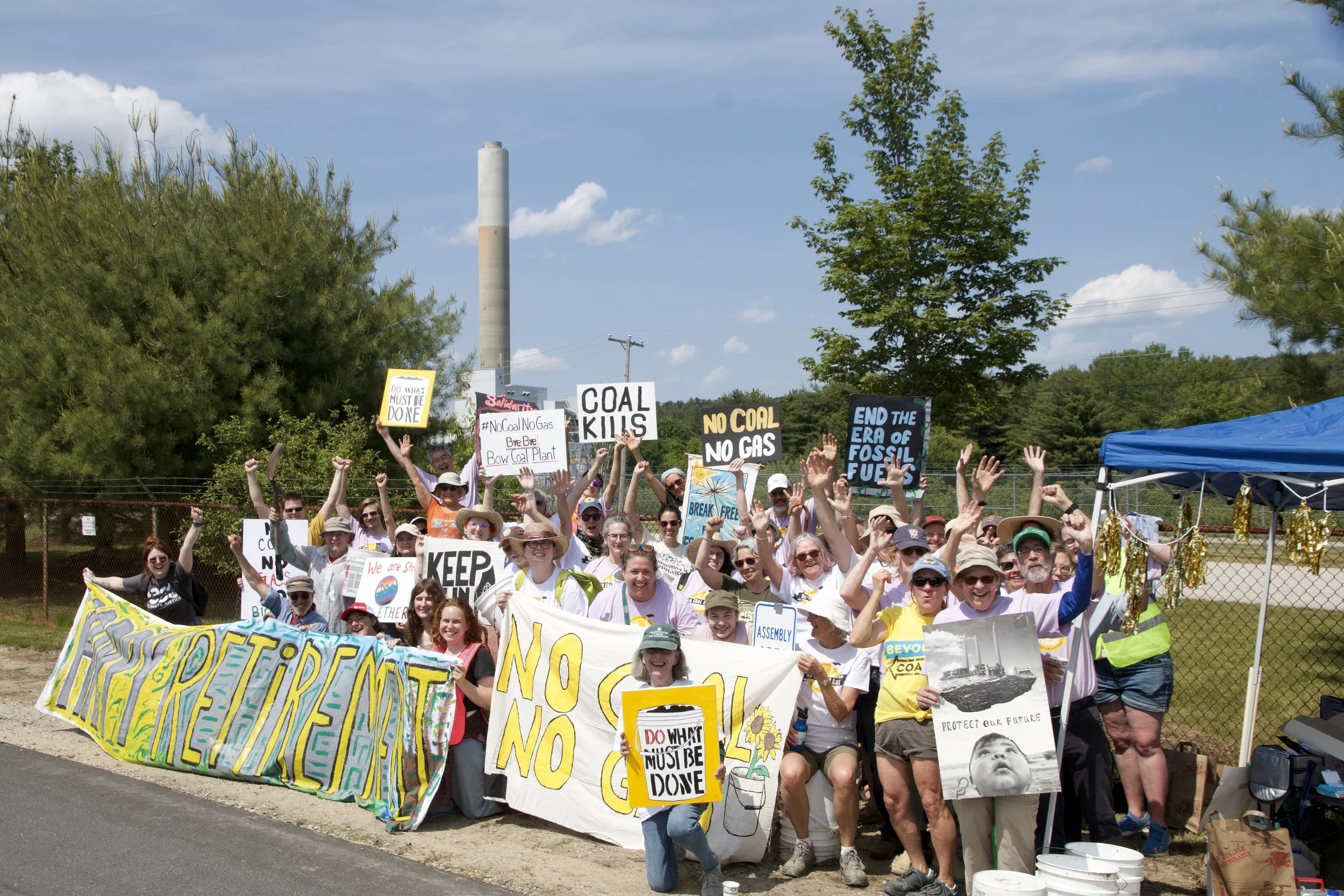 No Coal No Gas Victory Mass Call