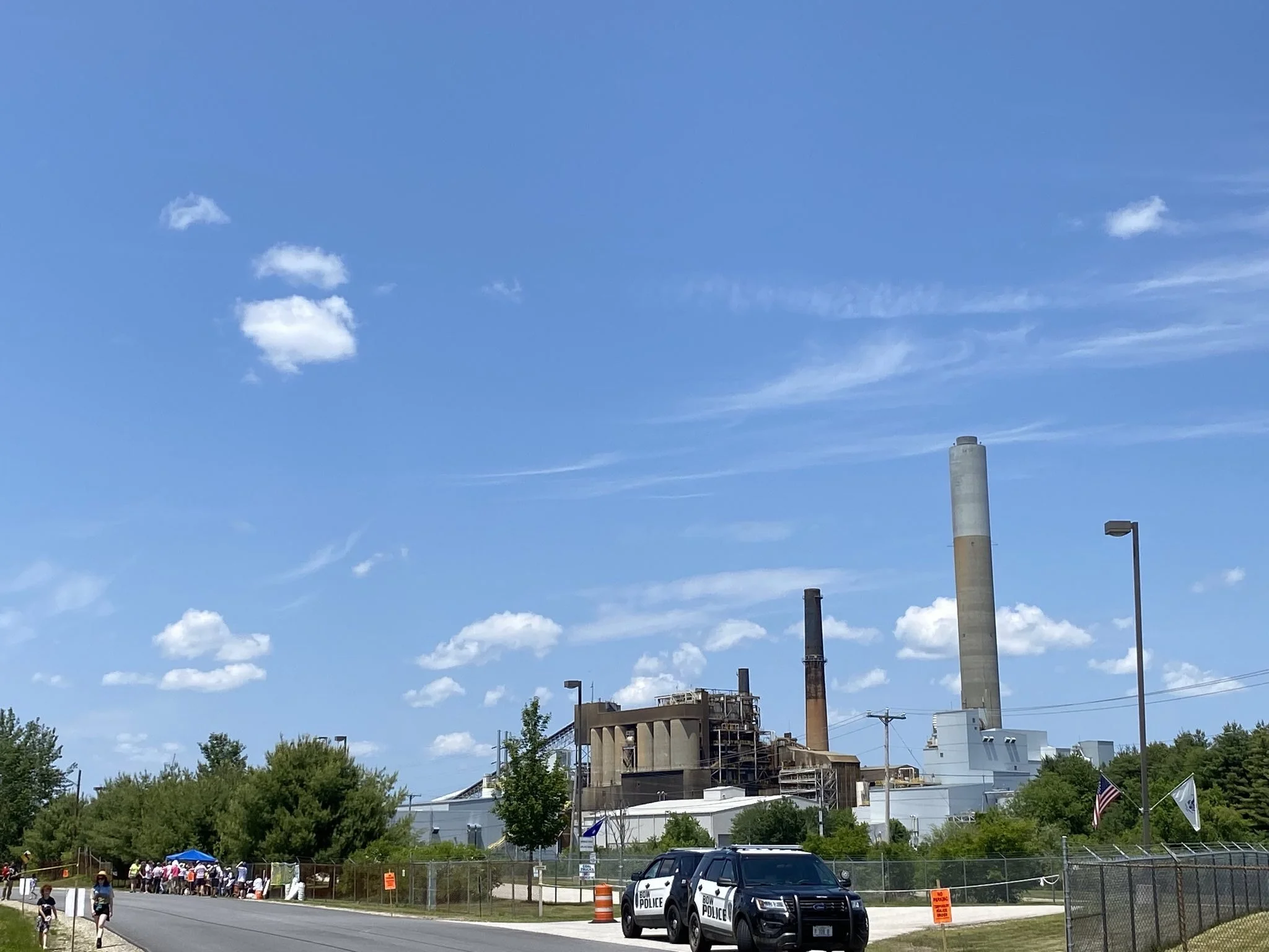 CLIMATE ACTIVISTS CALL FOR RETIREMENT OF MERRIMACK STATION