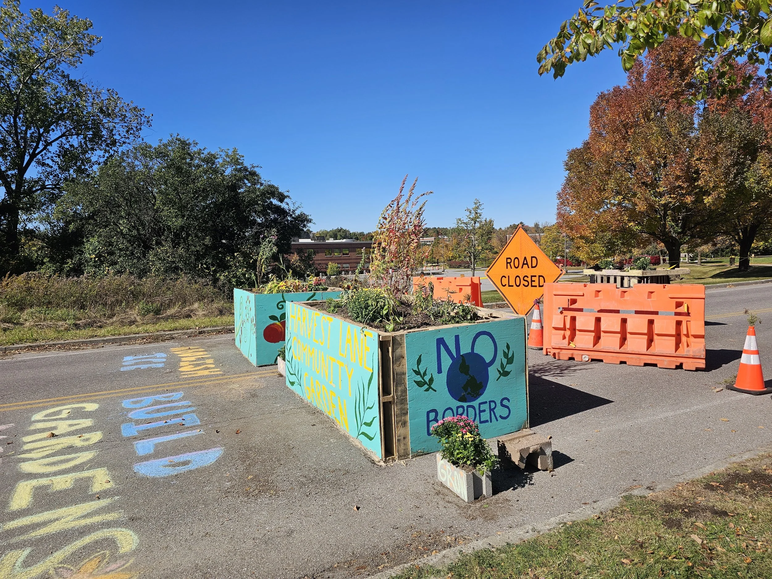 Protesters Install Permanent Community Garden, Blocking ICE Tipline