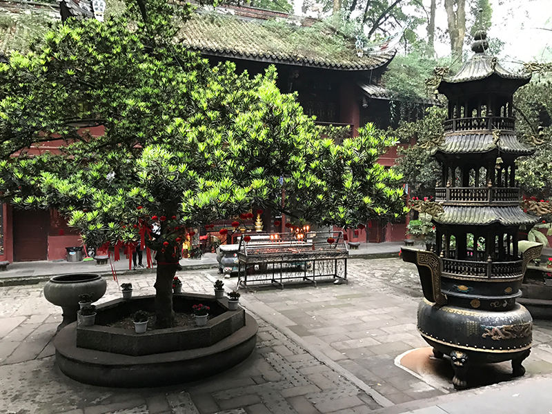 Image of Dr. Sweeney's root Monastery in China