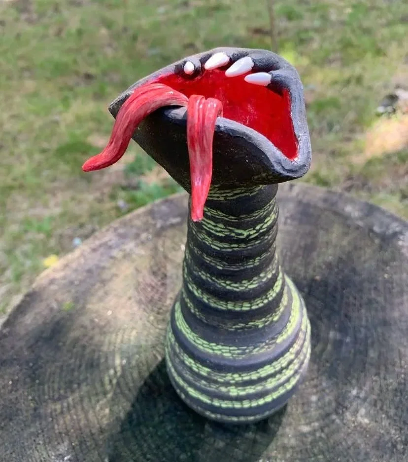 monster mouth vase, 2023