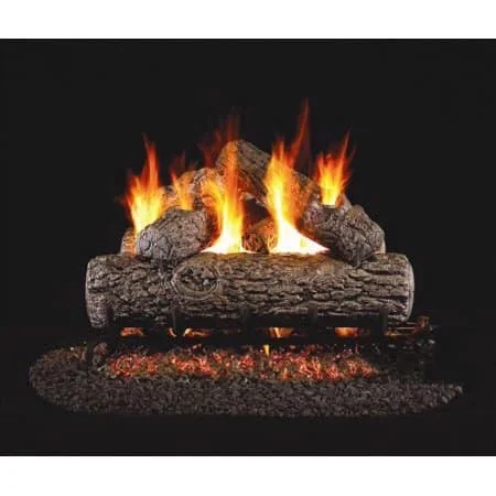 Designer Oak Gas Log Set