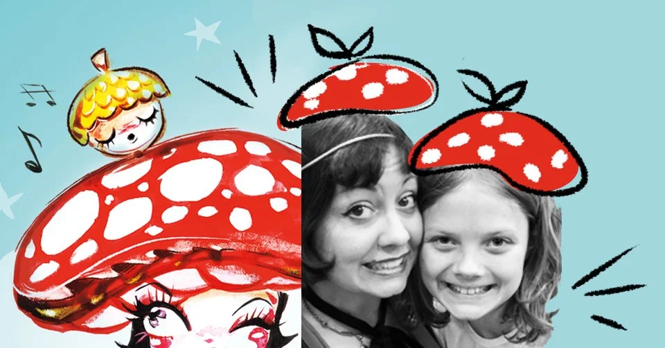 Mindy and Sophies Mushroom show!