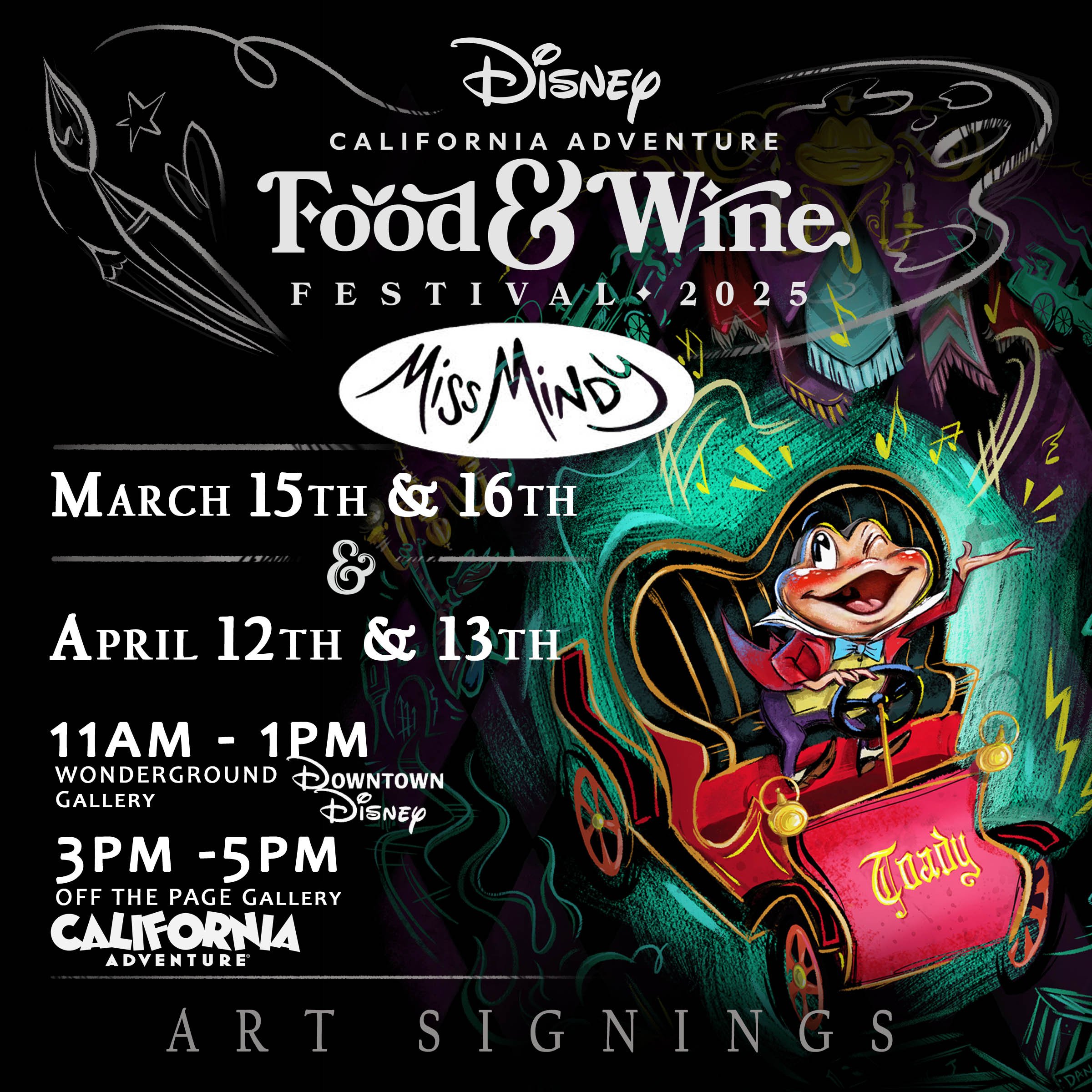 March Disneyland Signings