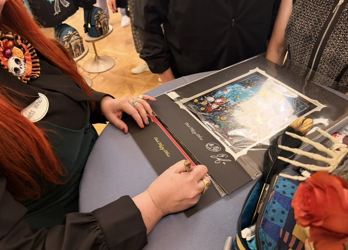 Club 33 Nightmare before Christmas signing event
