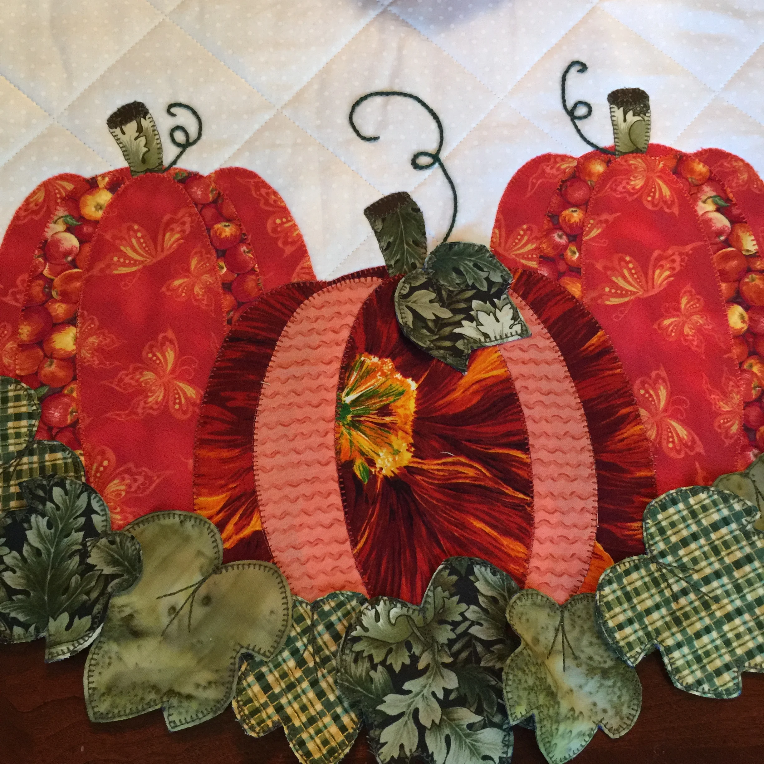 3-D applique.