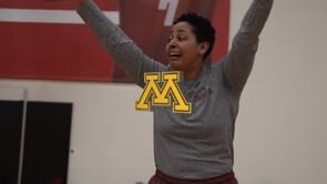 Coach Danielle O'Banion's First Half-Court Shot (Edit & Co-shooter)