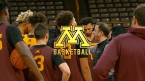 Gopher Men's Basketball - Shootaround at Iowa