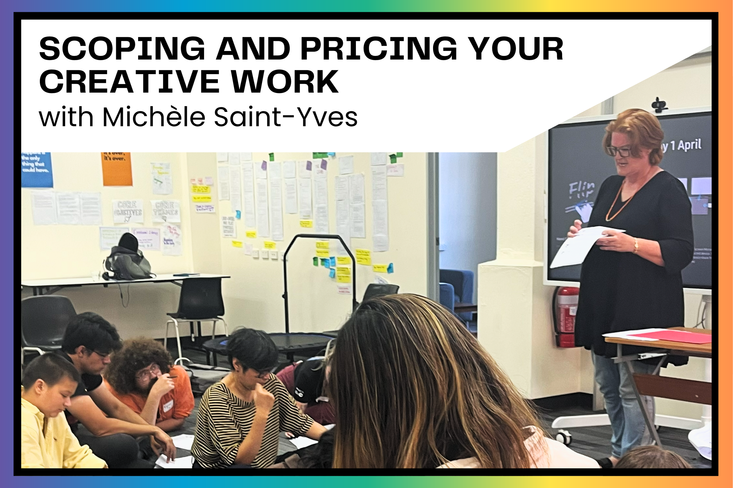 Scoping and Pricing Your Creative Work with Michèle Saint-Yve
