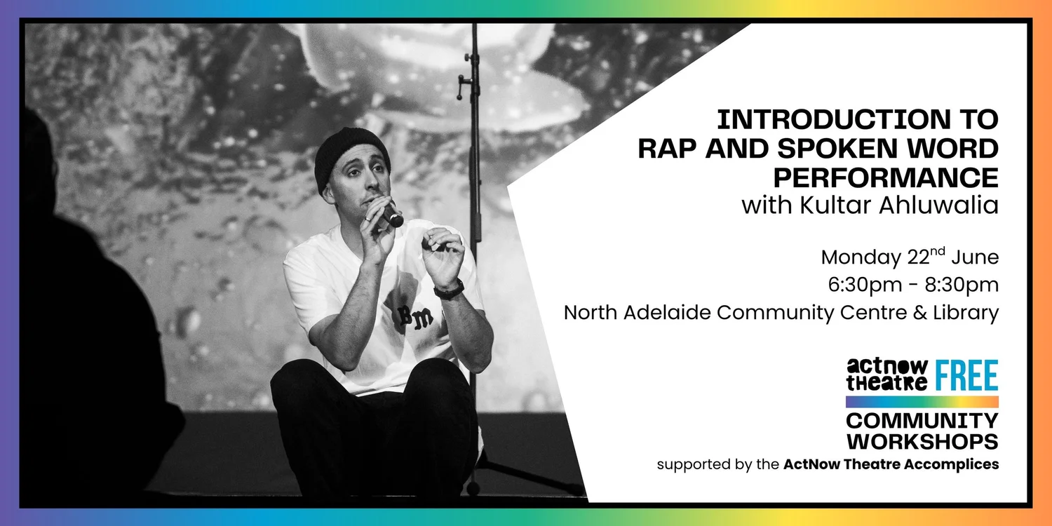 Community Workshop: Introduction to Rap and Spoken Word with Kultar ...