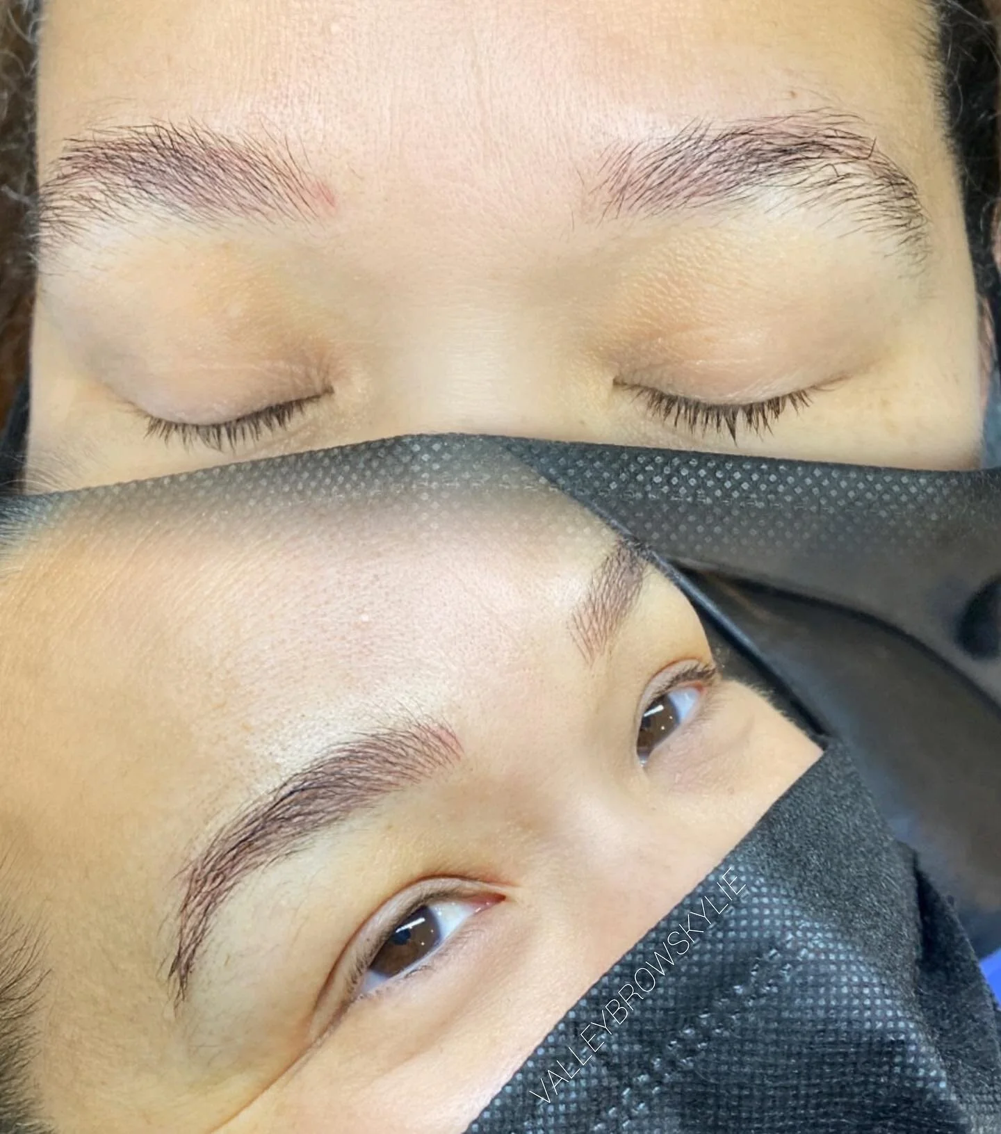 First Session Microblading, today we covered her red tones from a previous artists work using @browdaddy pigments. ❤️ 

#Valleybrows #valleybrowskylie #microbalding #microbladingsonoma #microbladingsonomacounty #eyebrows #naturalmicroblading #browsbr