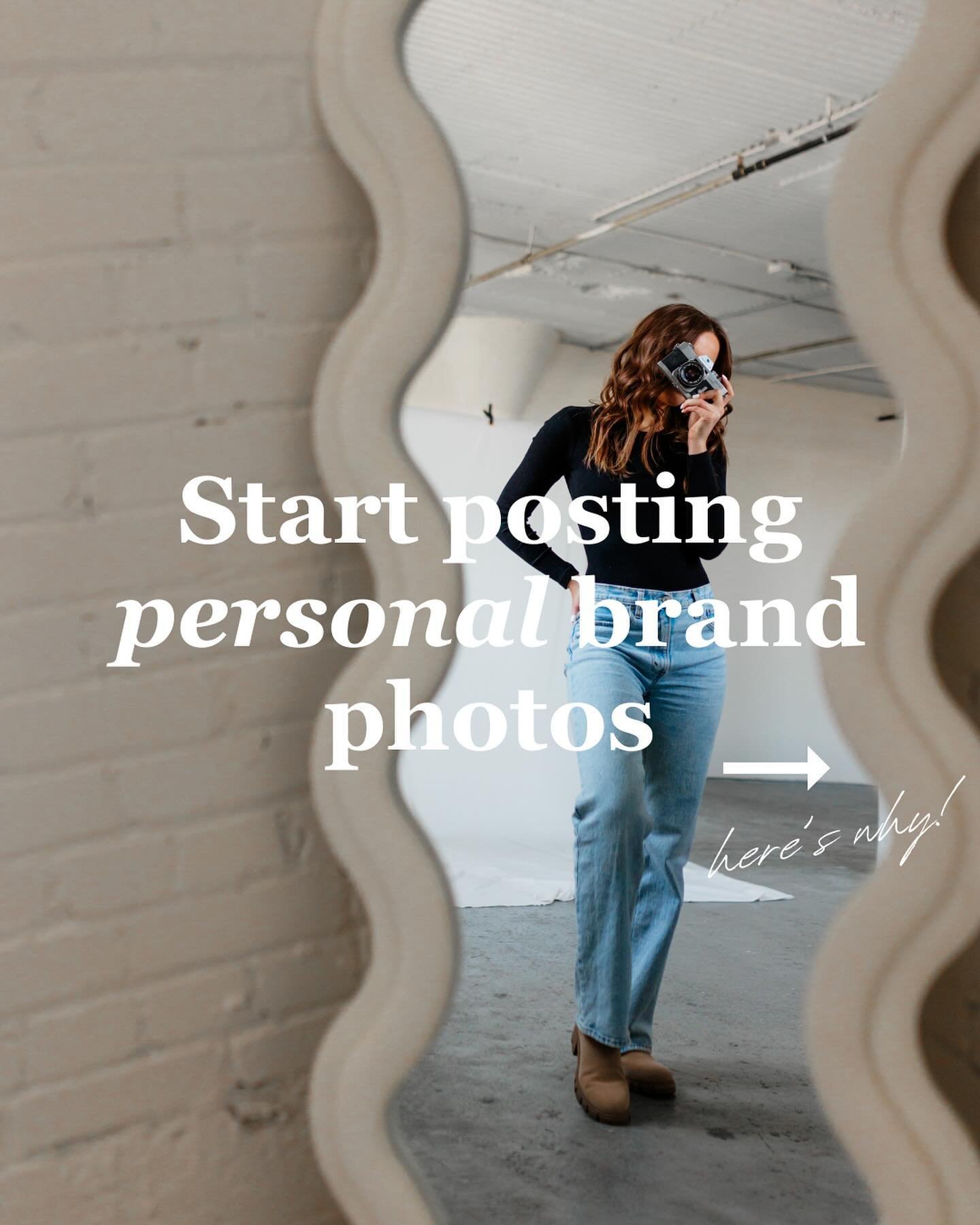 Here&rsquo;s your reminder to start posting personal brand photos! 📸

Here&rsquo;s why:

1. They build consistency 
2. They tell a story 
3. They create connection 

If you don&rsquo;t have personal brand photos yet, I&rsquo;d love to chat! Follow t