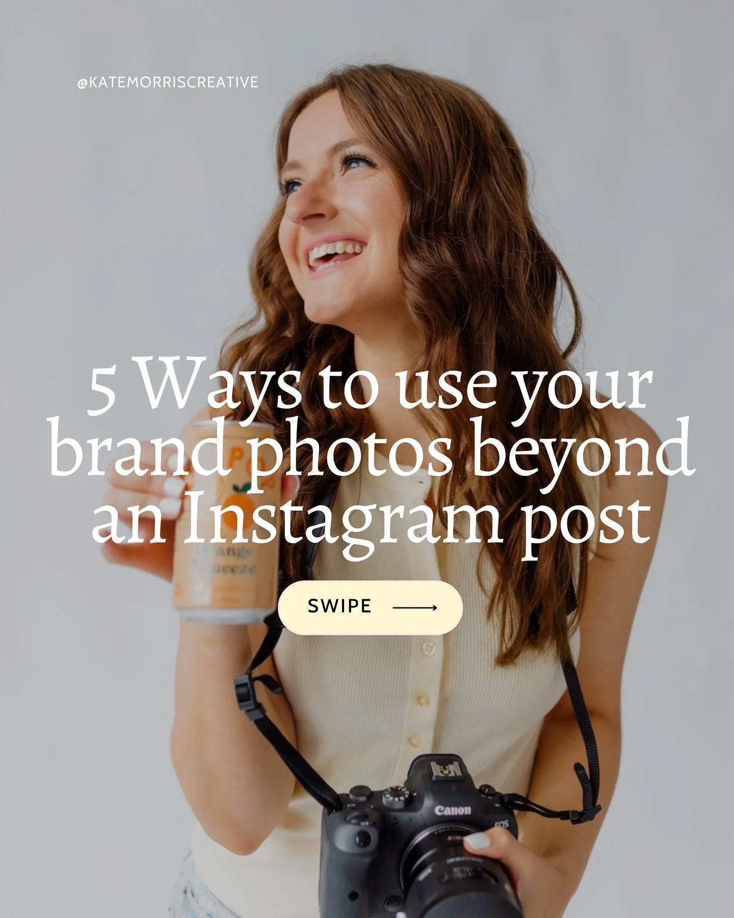 Ever feel like your brand photos just sit on your phone collecting dust? 😅

They don&rsquo;t have to! You can use them in emails, stories, business cards, Pinterest pins, and even your eBooks or guides. Little touches like this make your content fee