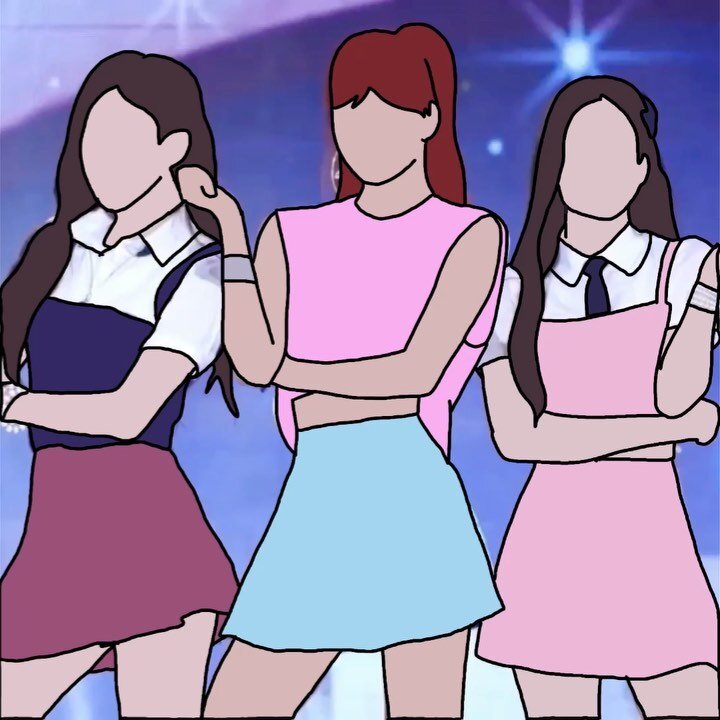 First attempt at this kind of #kpopanimation, leaving the fun background in!!! #blackpink #blink #blinks #블랙핑크 🖤💖