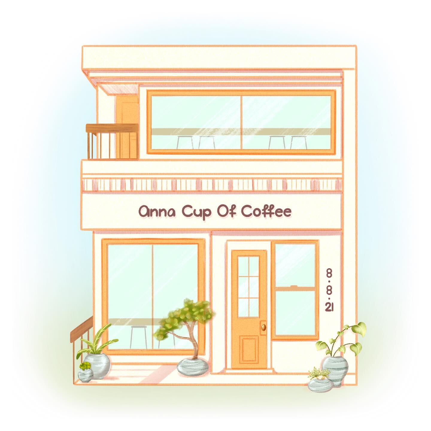 Yooooo. New default pic who dis? New doodle finally. 😅 I&rsquo;ve been working on other projects and took a break to do this cute shop. I really love the way the colors came out. I used lots of different smol shop images from Pinterest as reference.