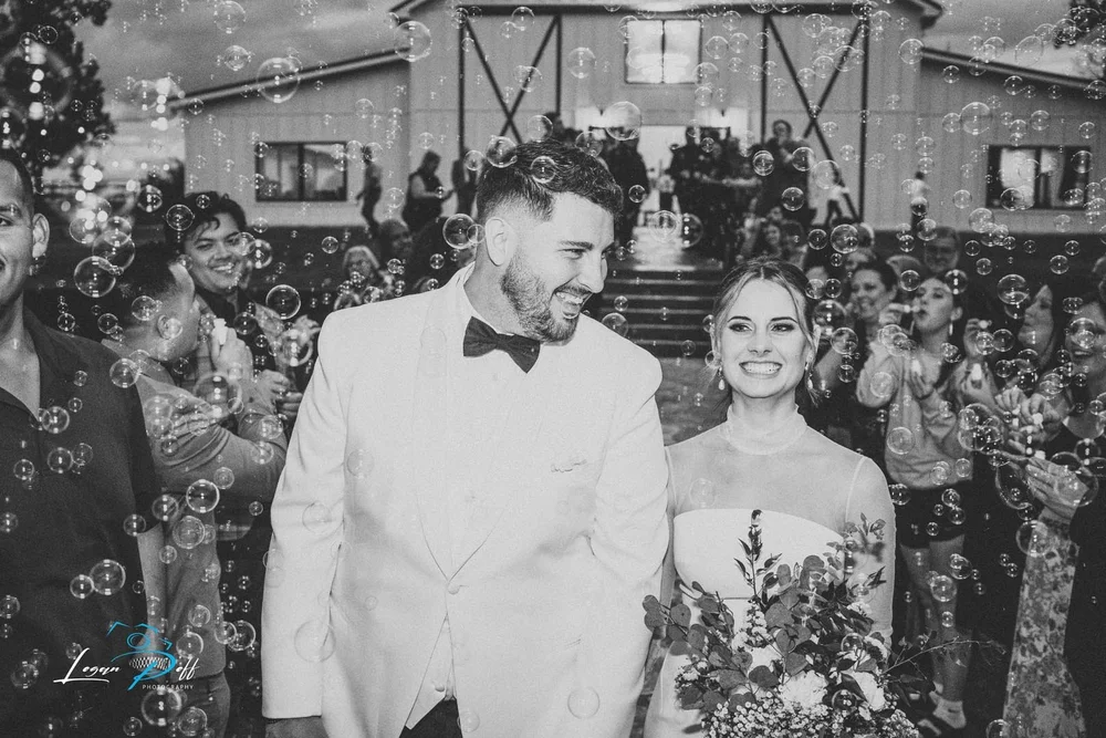 Wedding portrait by Logan and Makayla