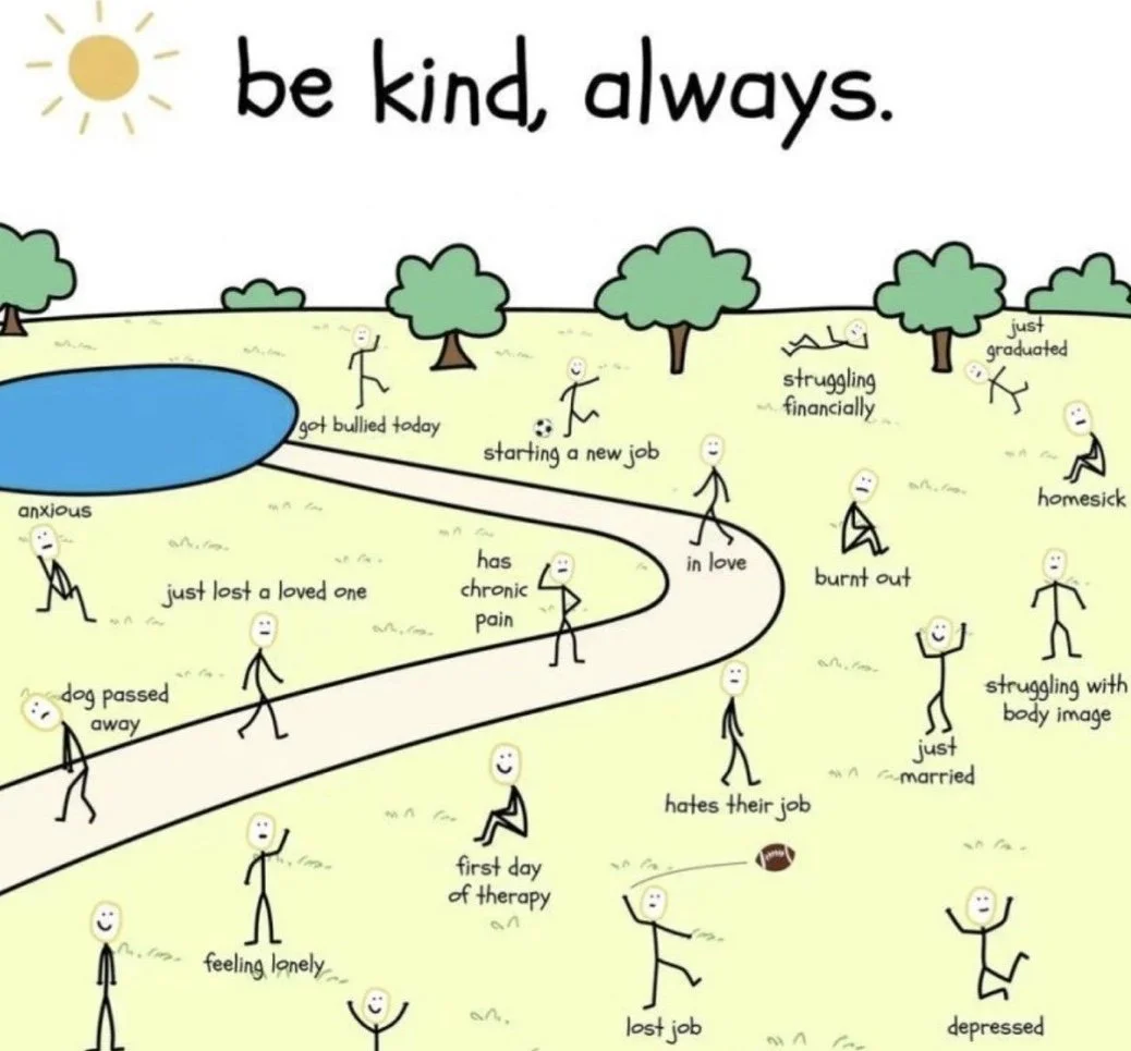 Be kind, always