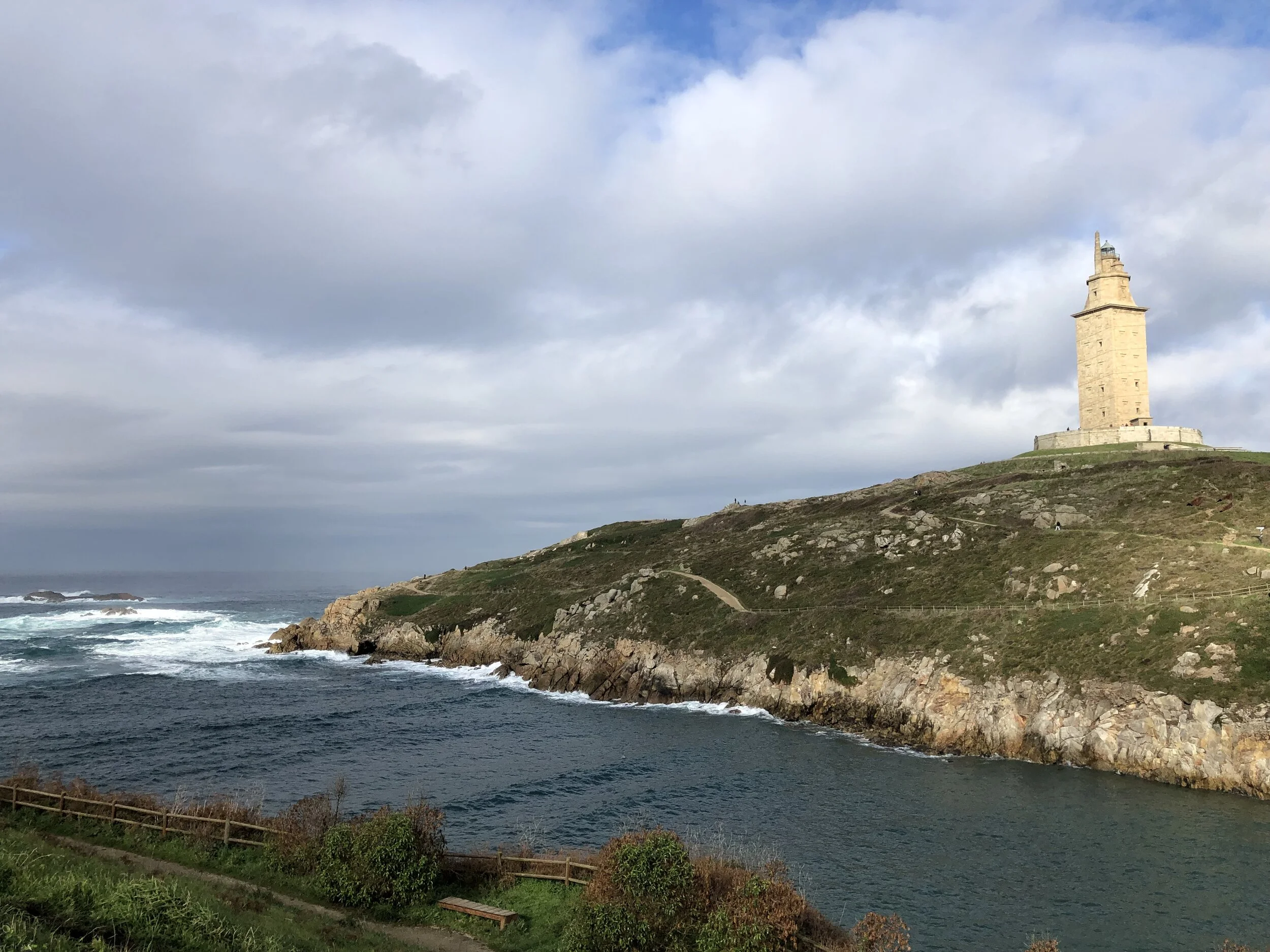 The Tower of Hercules - a visit by Jim Wheeler