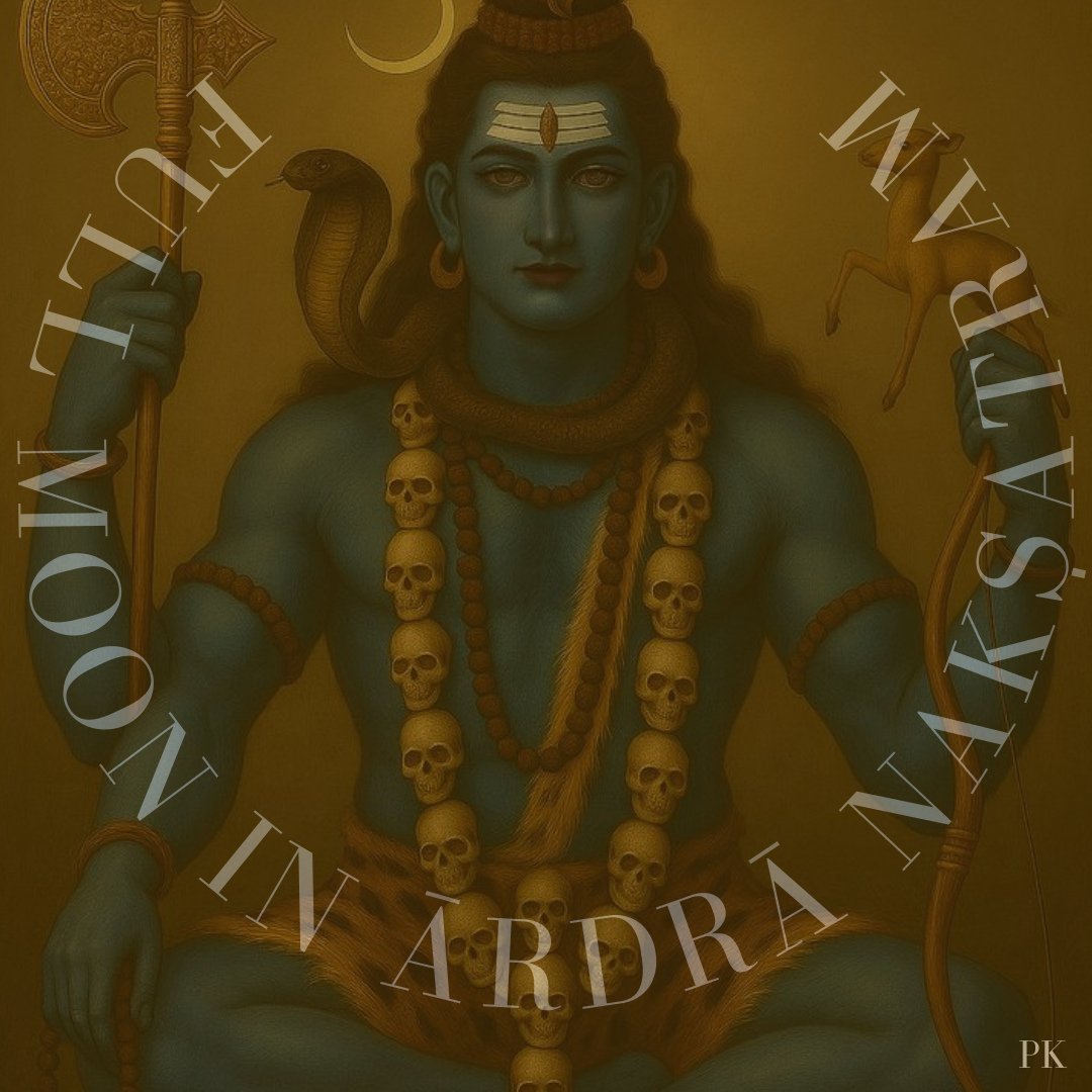 FULL MOON IN ĀRDRĀ NAKṢATRAM⁠
⁠
When: 3rd of January ⁠
⁠
Peaking on the 3rd of January, is the first Full Moon of the year falling between the Gemini and Orion constellations in a lunar mansion known as Ārdrā.⁠
⁠
Ārdrā is one of the most emotionally 