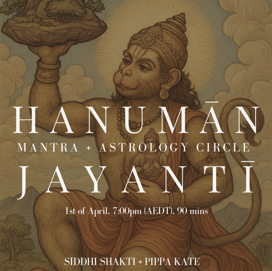 Hanumān Jayantī: Astrology + Mantra Circle