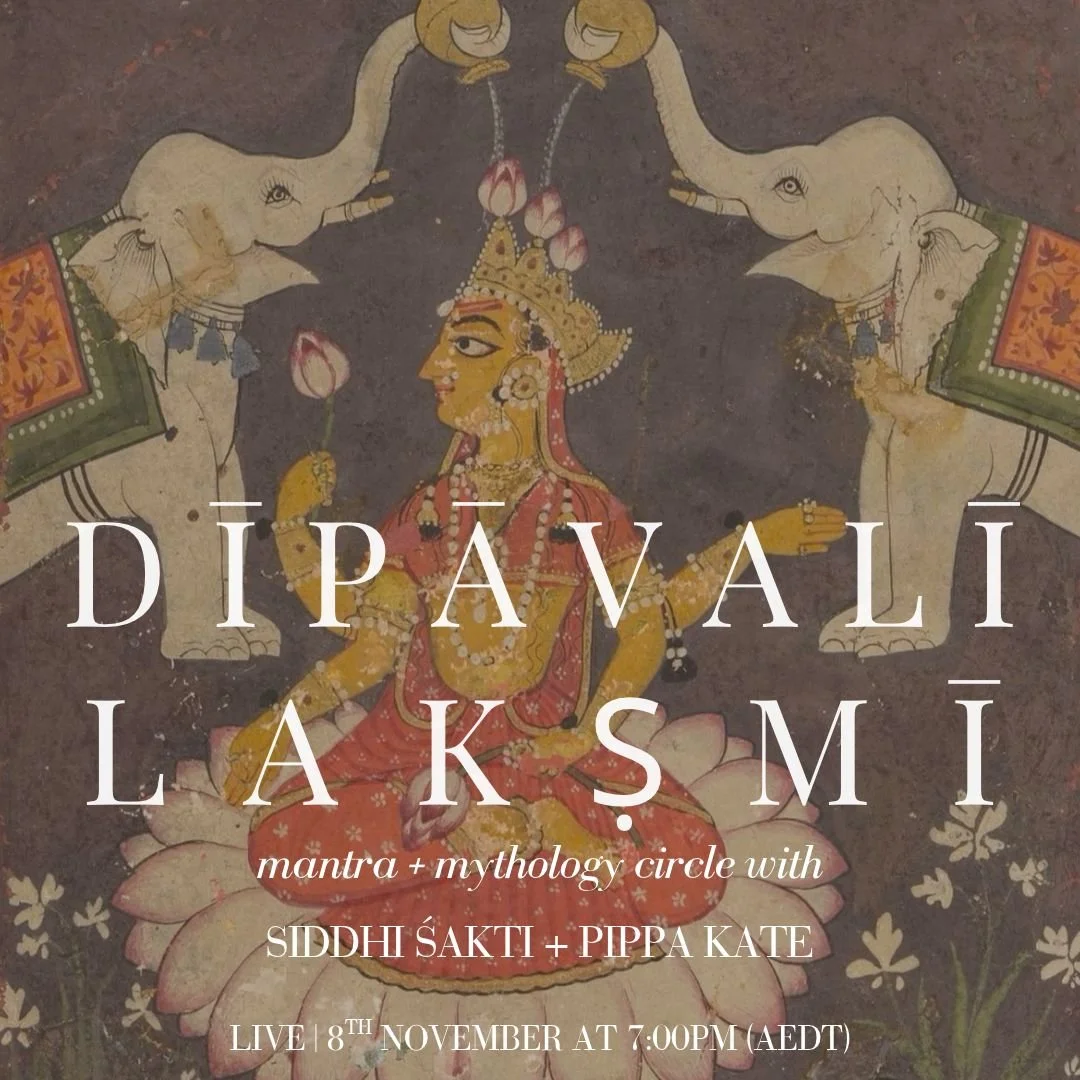 Dīpāvalī| LakSHmī: Mantra + Astrology Circle