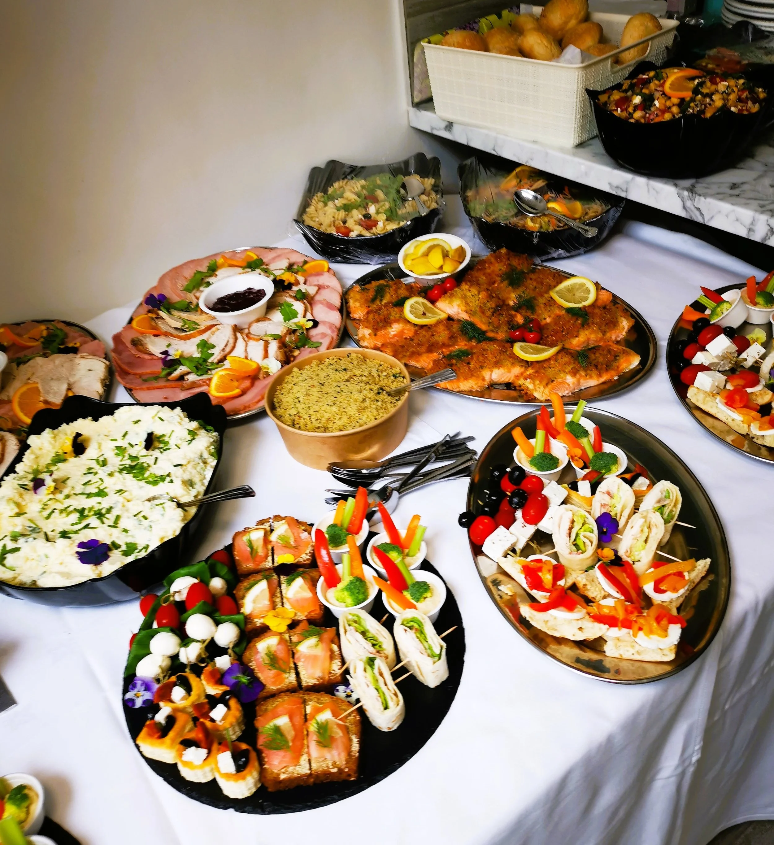 Catering Menu Canapes Home Office Food Delivery Cork City Ballincollig