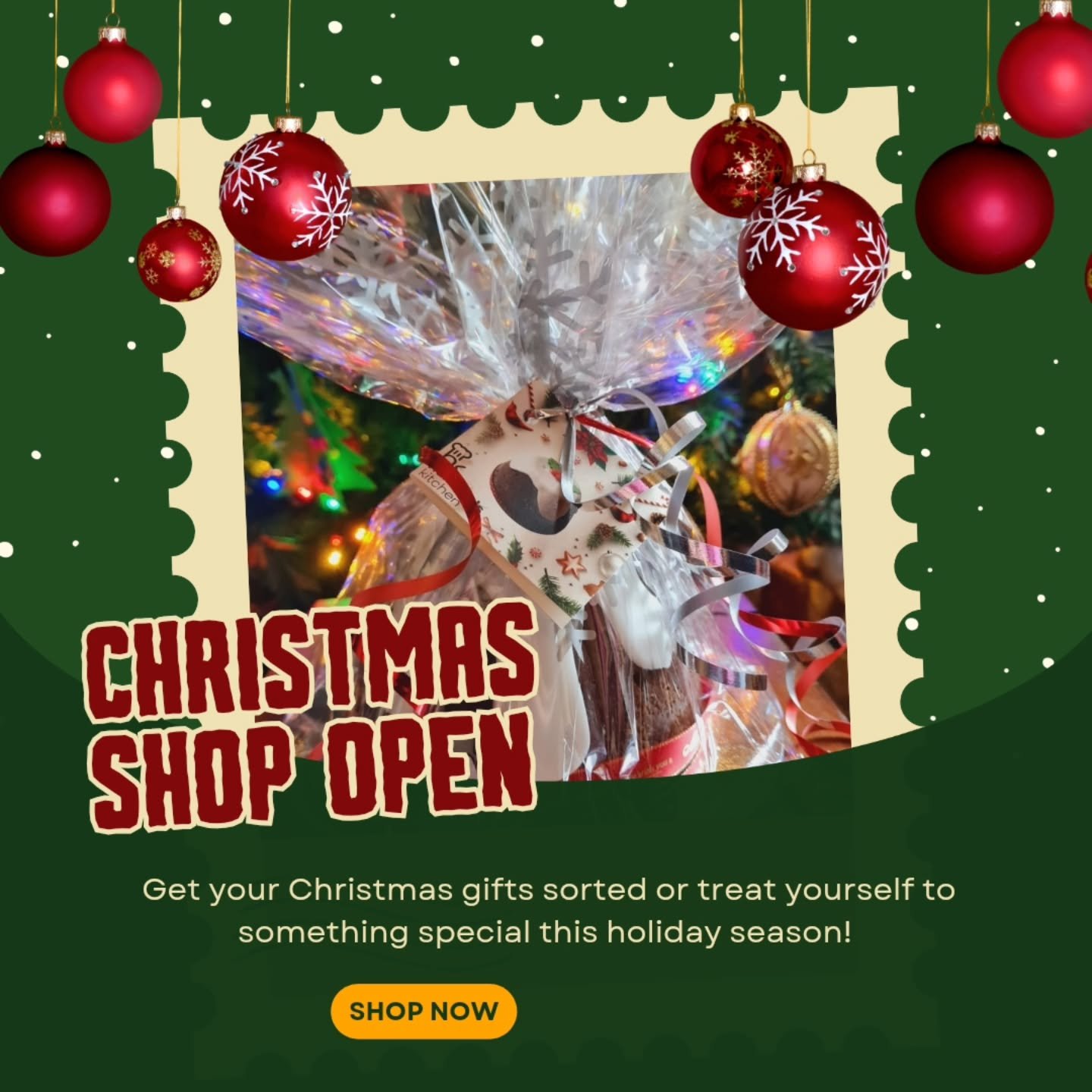 🎄✨ Hannah's Kitchen Christmas Shop is Open! ✨🎄

Bring the magic of Christmas to your table with our delicious treats:

🎅 Chocolate Biscuit Christmas Puddings

1kg, 2kg &amp; 1kg Gluten Free

🧁 Christmas Cupcakes

Box of 6 or 12

📺 Late Late Toy 